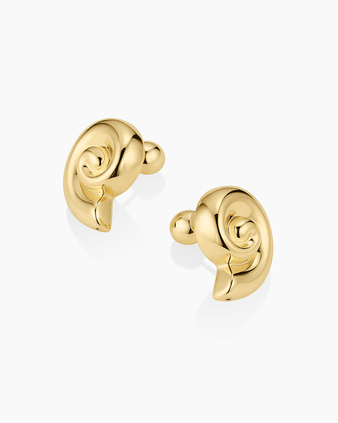 Summer 2026 Fashion Nautilus Statement Earrings