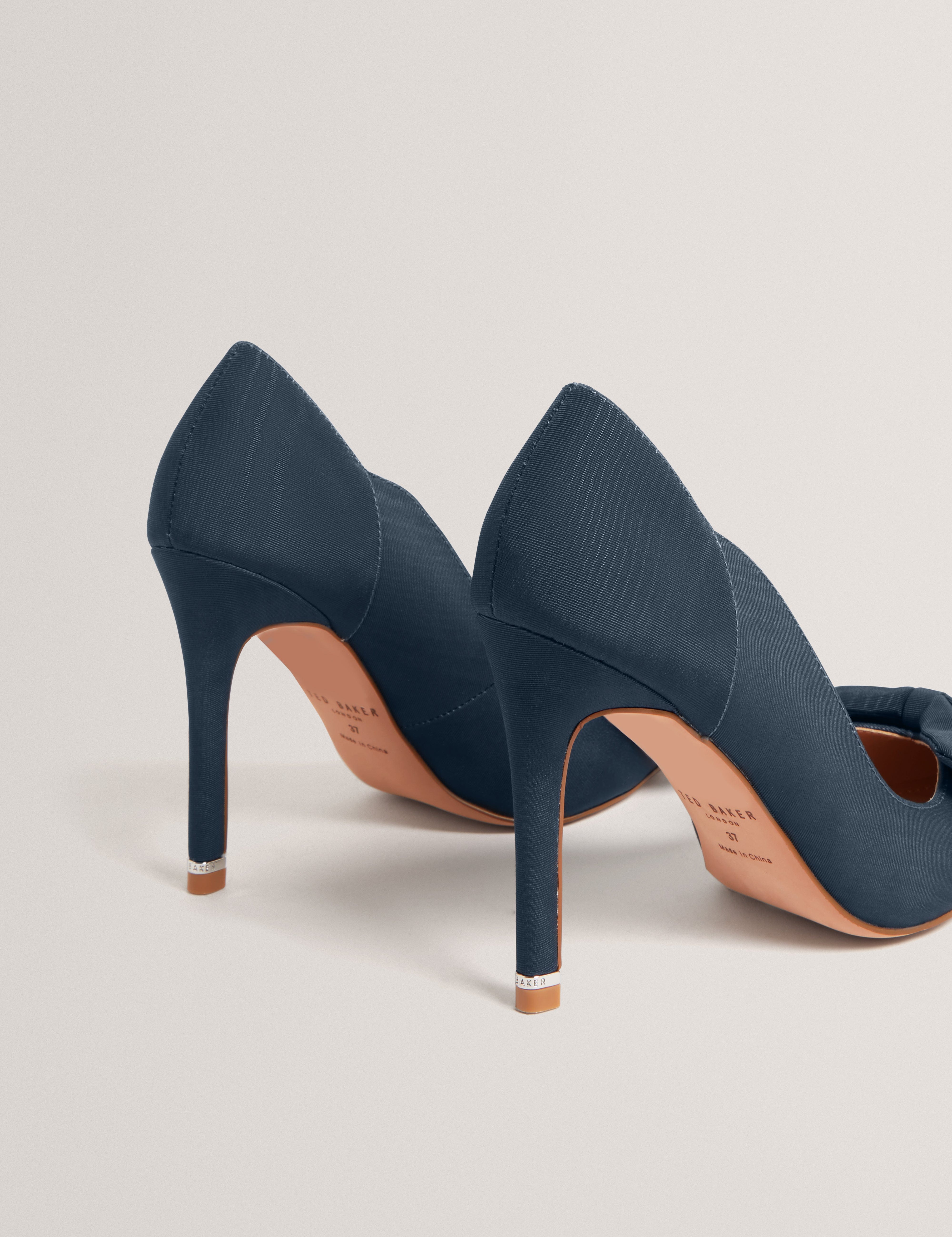 SHOE Laissy Bow Detail Court Shoe Navy