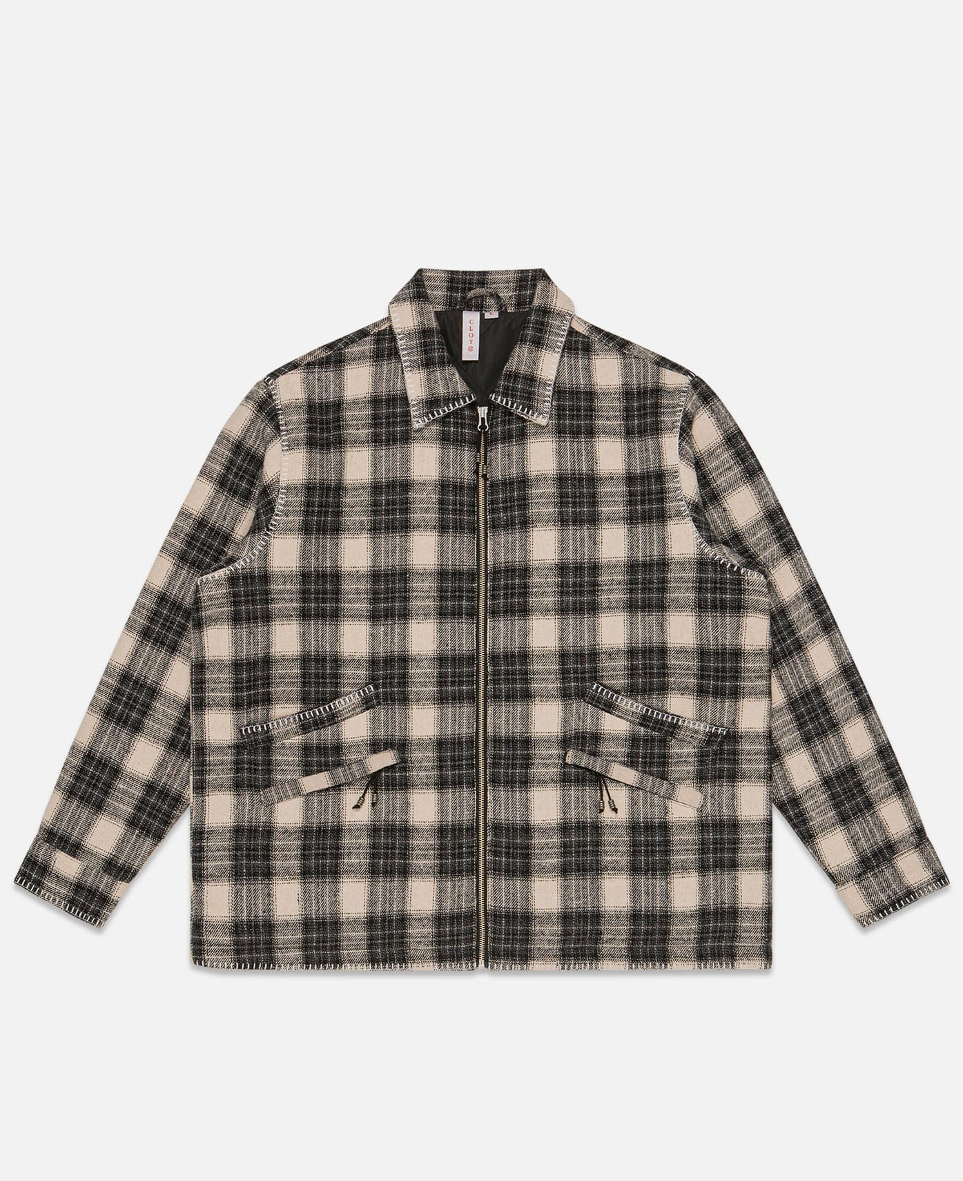 CLOT Quilted Checked Jacket (Black)