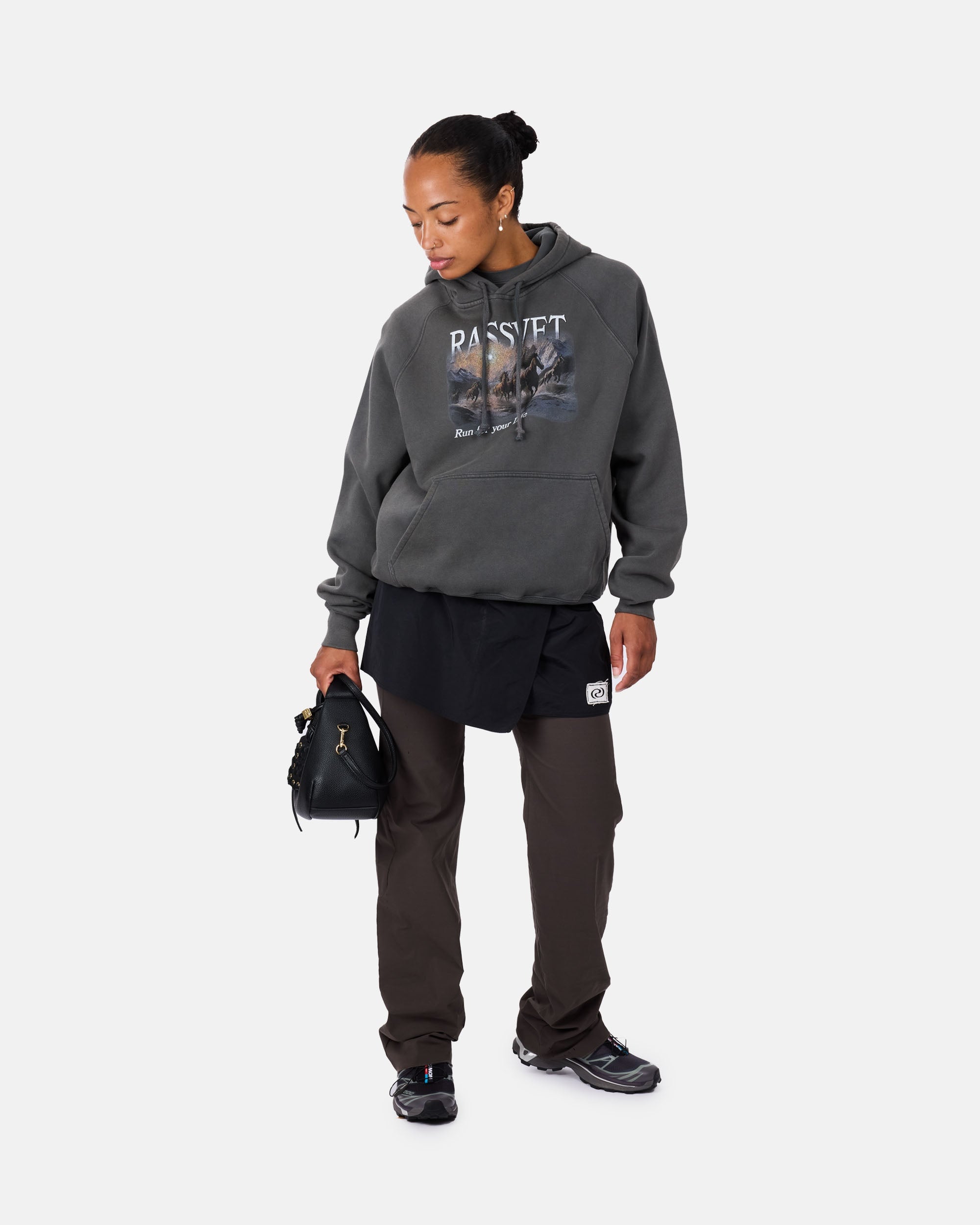 SASU DOVER Street Market PARIS (ERL) Horses Raglan Hoodie