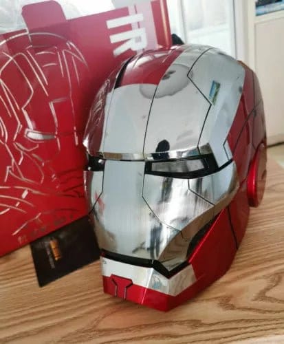 And Iron Man MK5 Helmet 1:1 with Voice , Remote and Touch controls