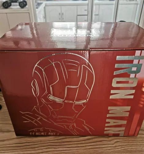 And Iron Man MK5 Helmet 1:1 with Voice , Remote and Touch controls