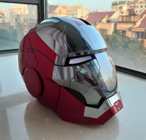 And Iron Man MK5 Helmet 1:1 with Voice , Remote and Touch controls