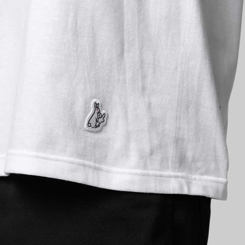 FR2 No Smoking Rabbit Long Sleeve - White