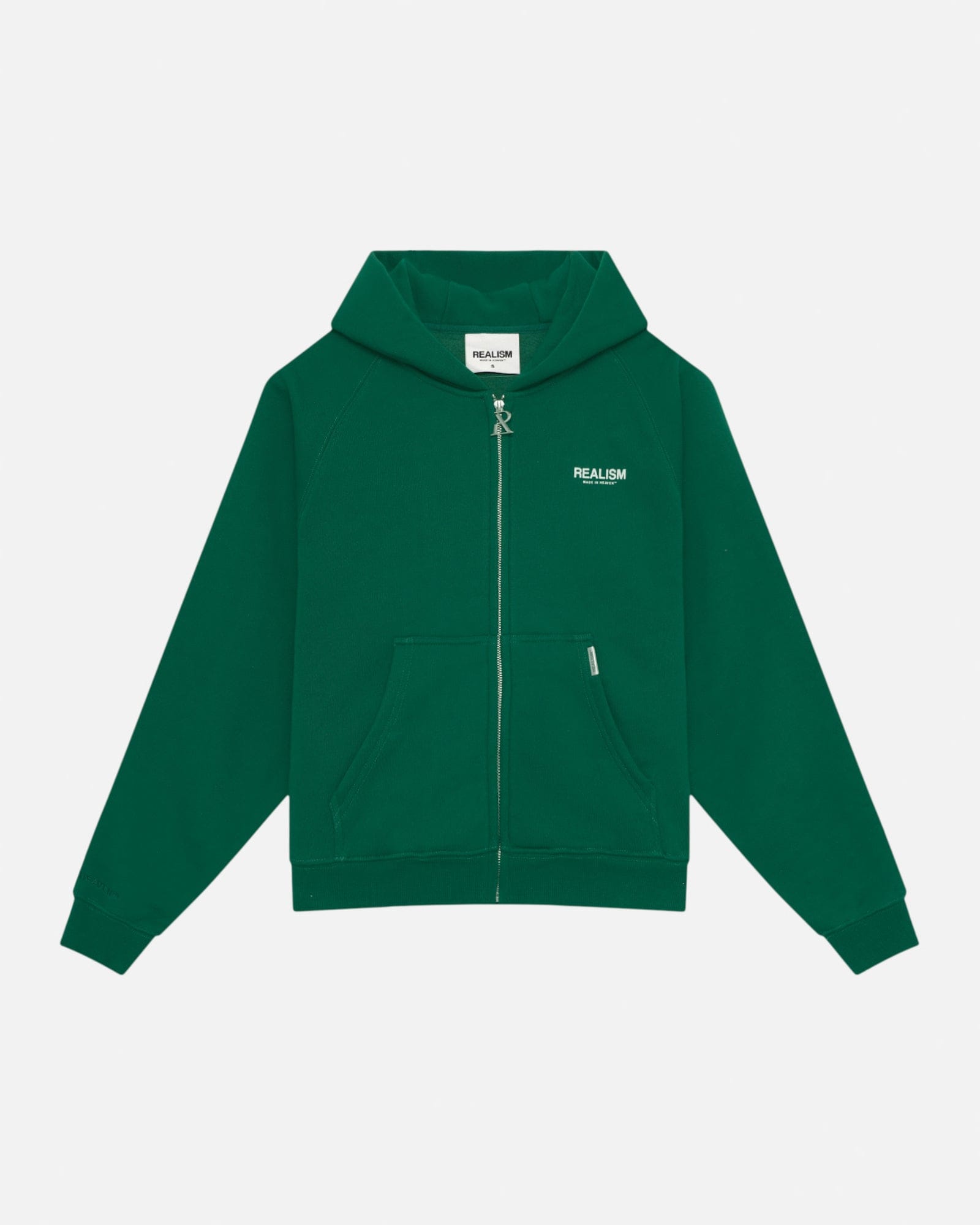 Realism SSS REALISM STUDIO ZIP HOODIE PINE GREEN