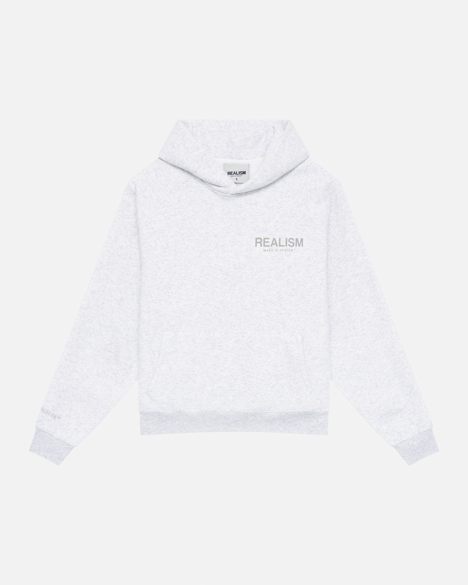 Realism SSS REALISM HEAVEN LOGO HOODIE SNOW MARLE