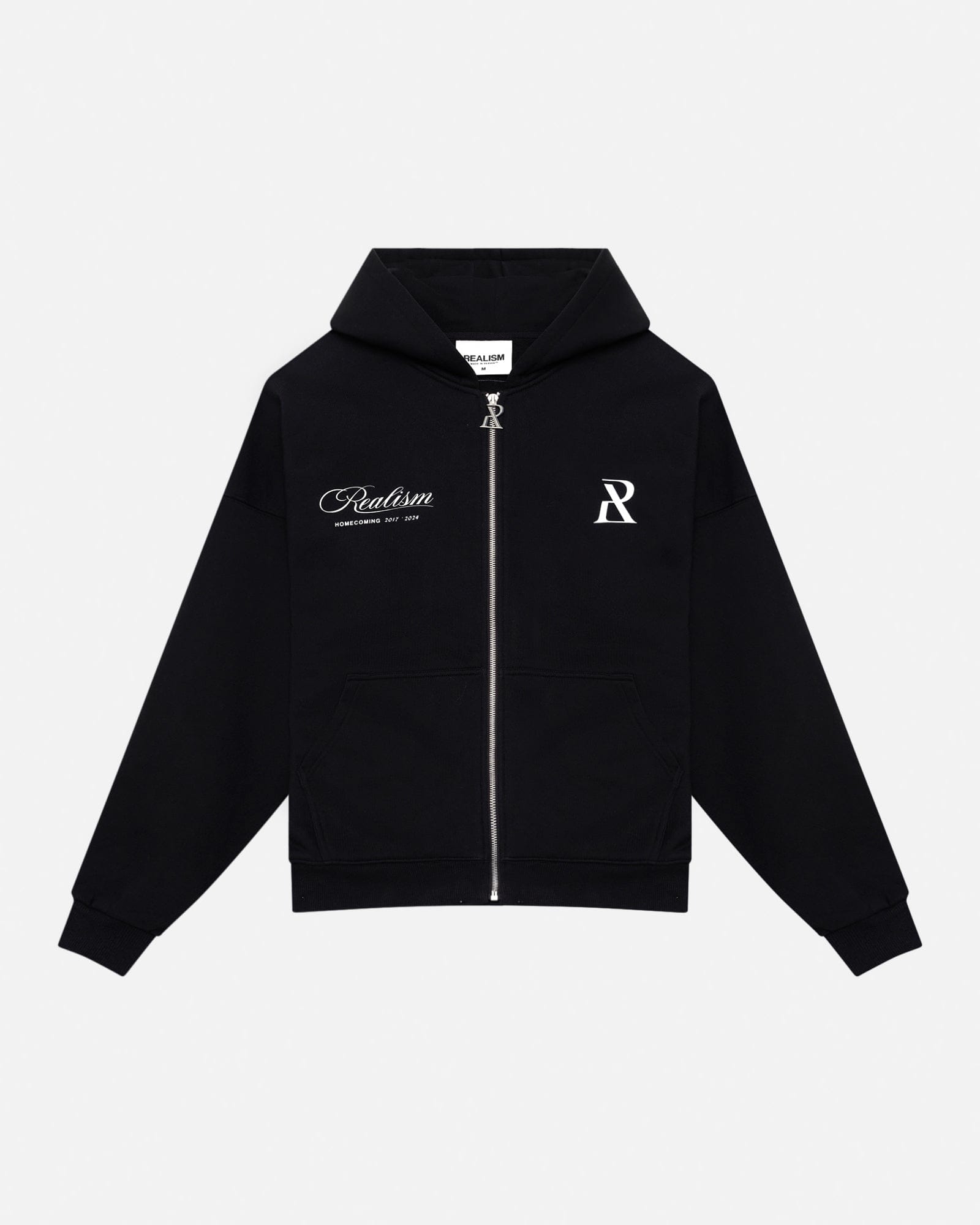 Realism SSS REALISM HOMECOMING ZIP HOODIE BLACK