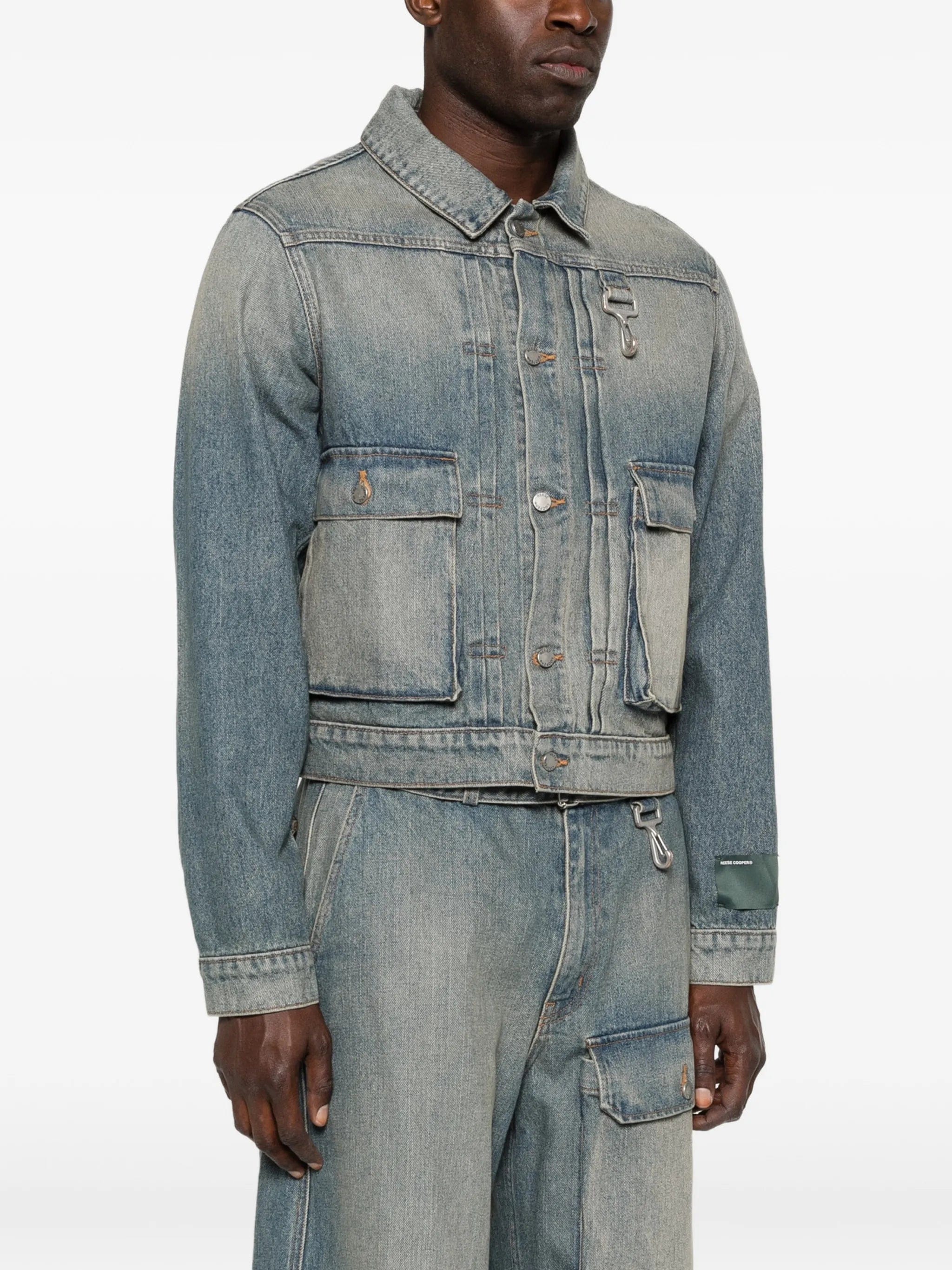 Reese Cooper pocket denim jacket