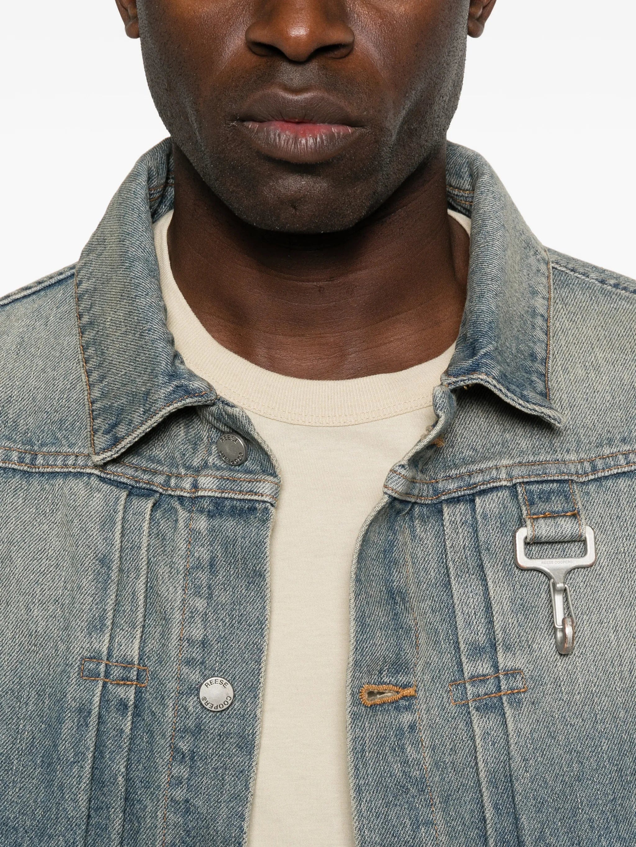 Reese Cooper pocket denim jacket