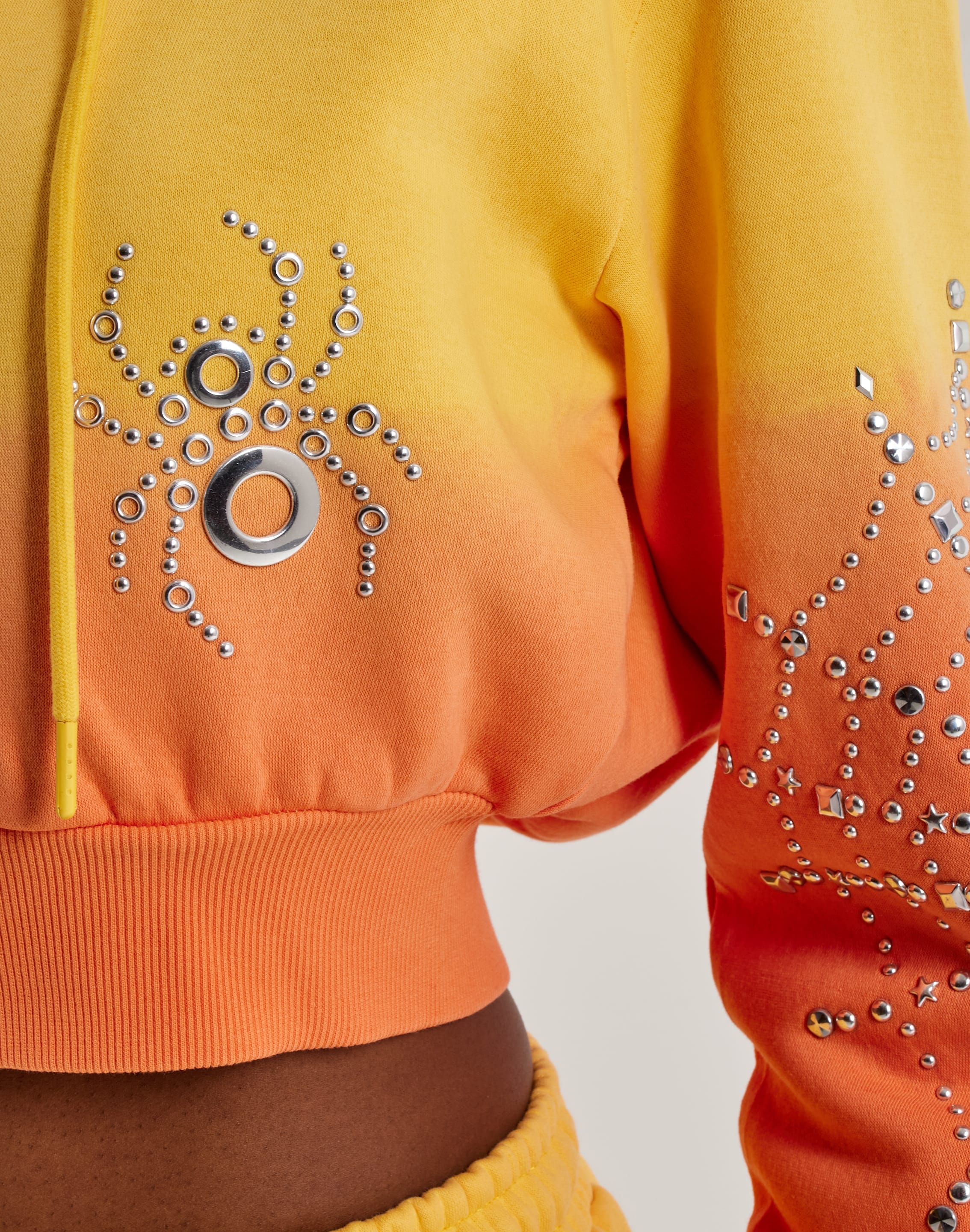 Smoke Rise Full - Zip Dip - Dye Fleece Hoodie