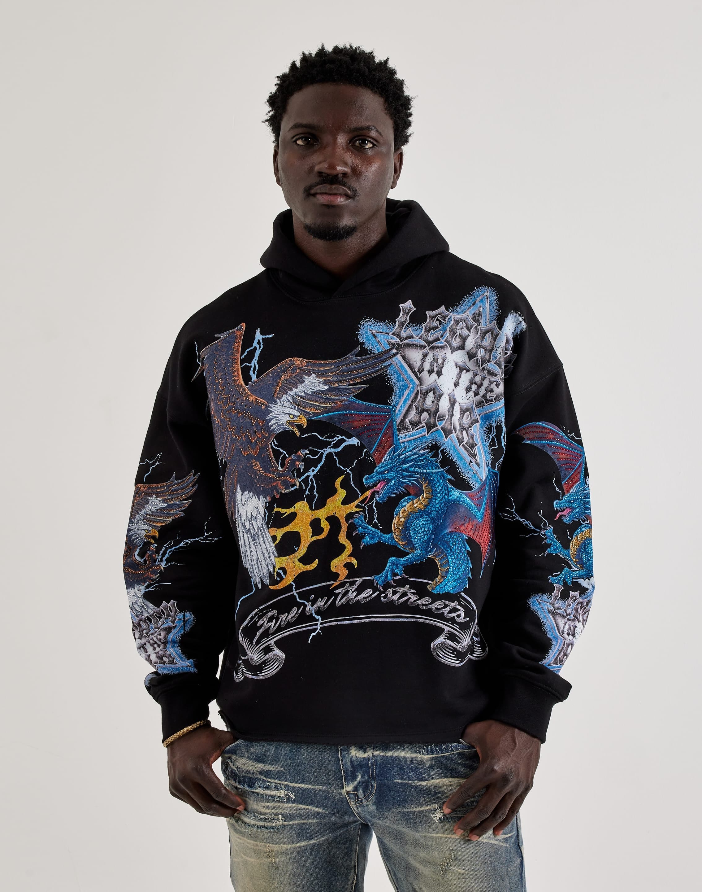 Roku Studio Legend In The Air Fleece Pullover Hoodie