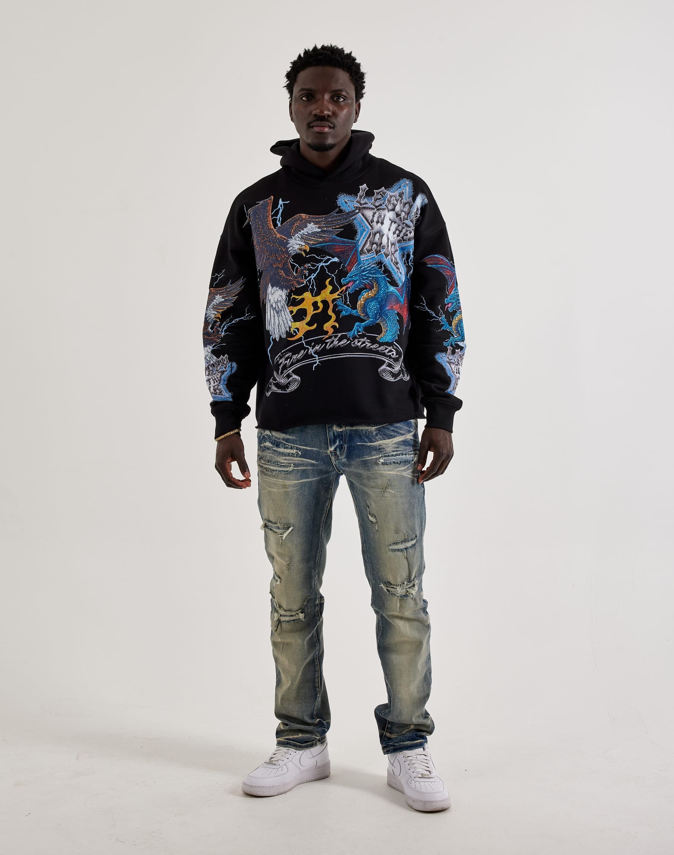 Roku Studio Legend In The Air Fleece Pullover Hoodie