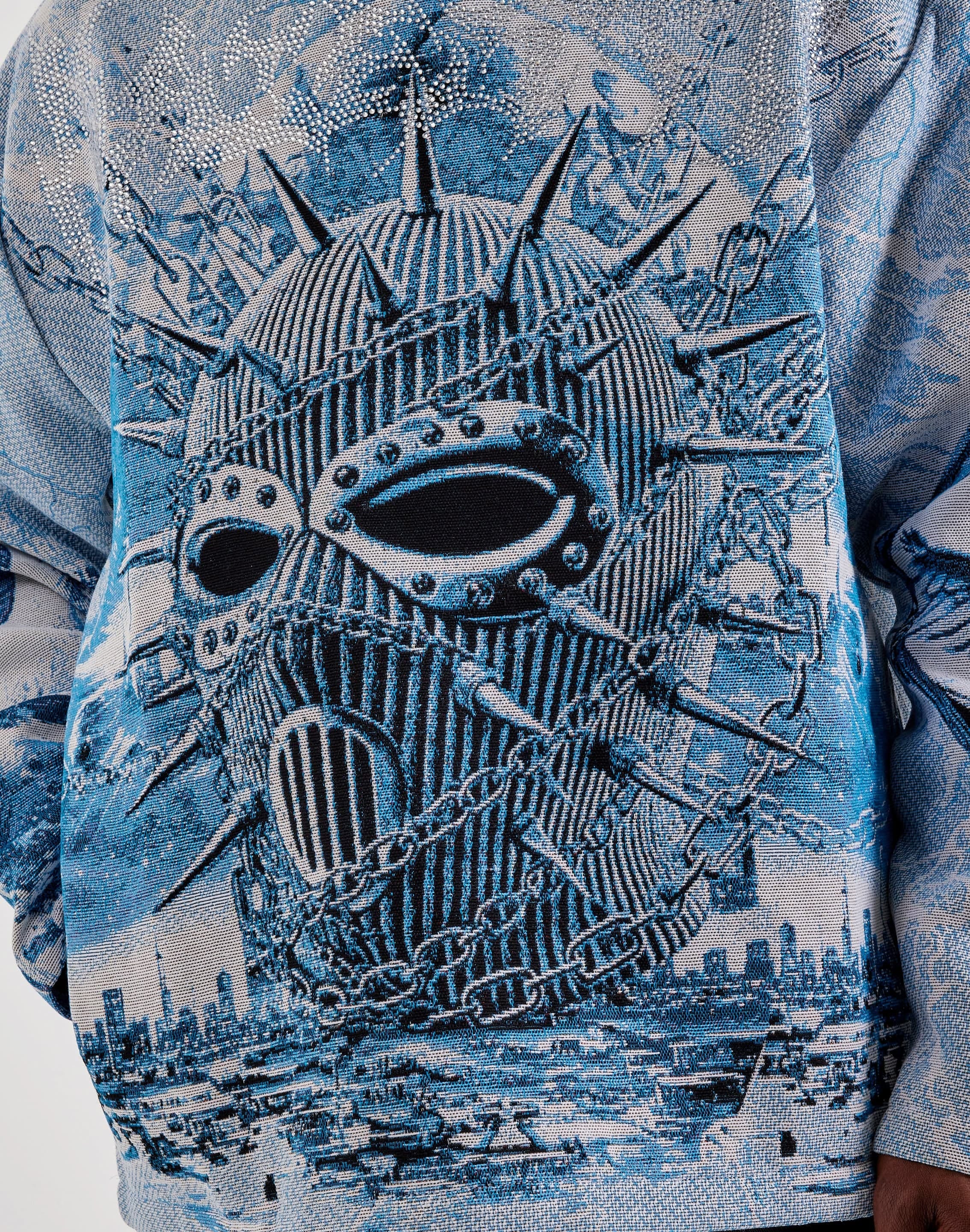 Majestik Ski Mask Tapestry Hoodie