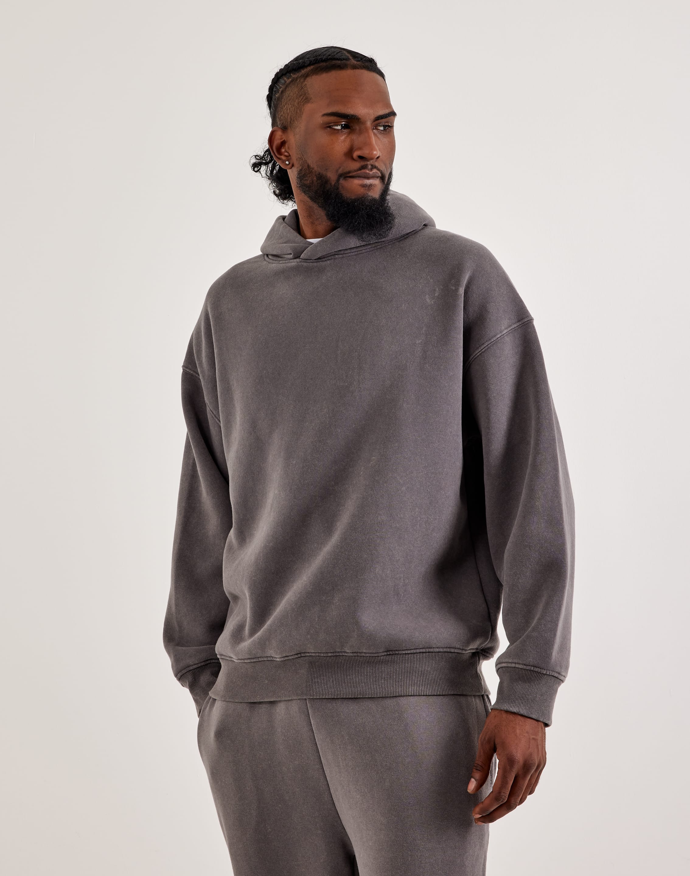 DH Essentials Acid Washed Hoodie