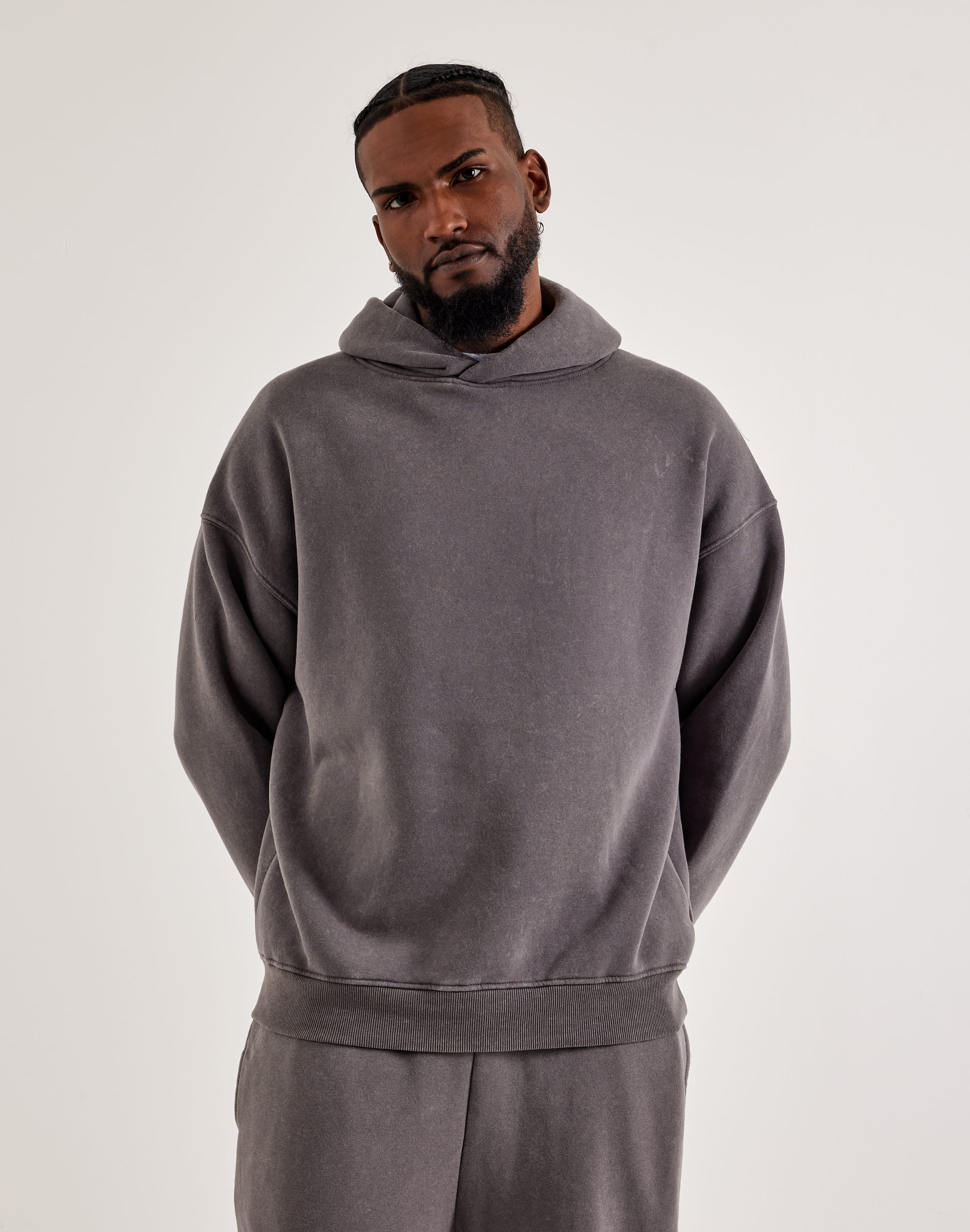DH Essentials Acid Washed Hoodie