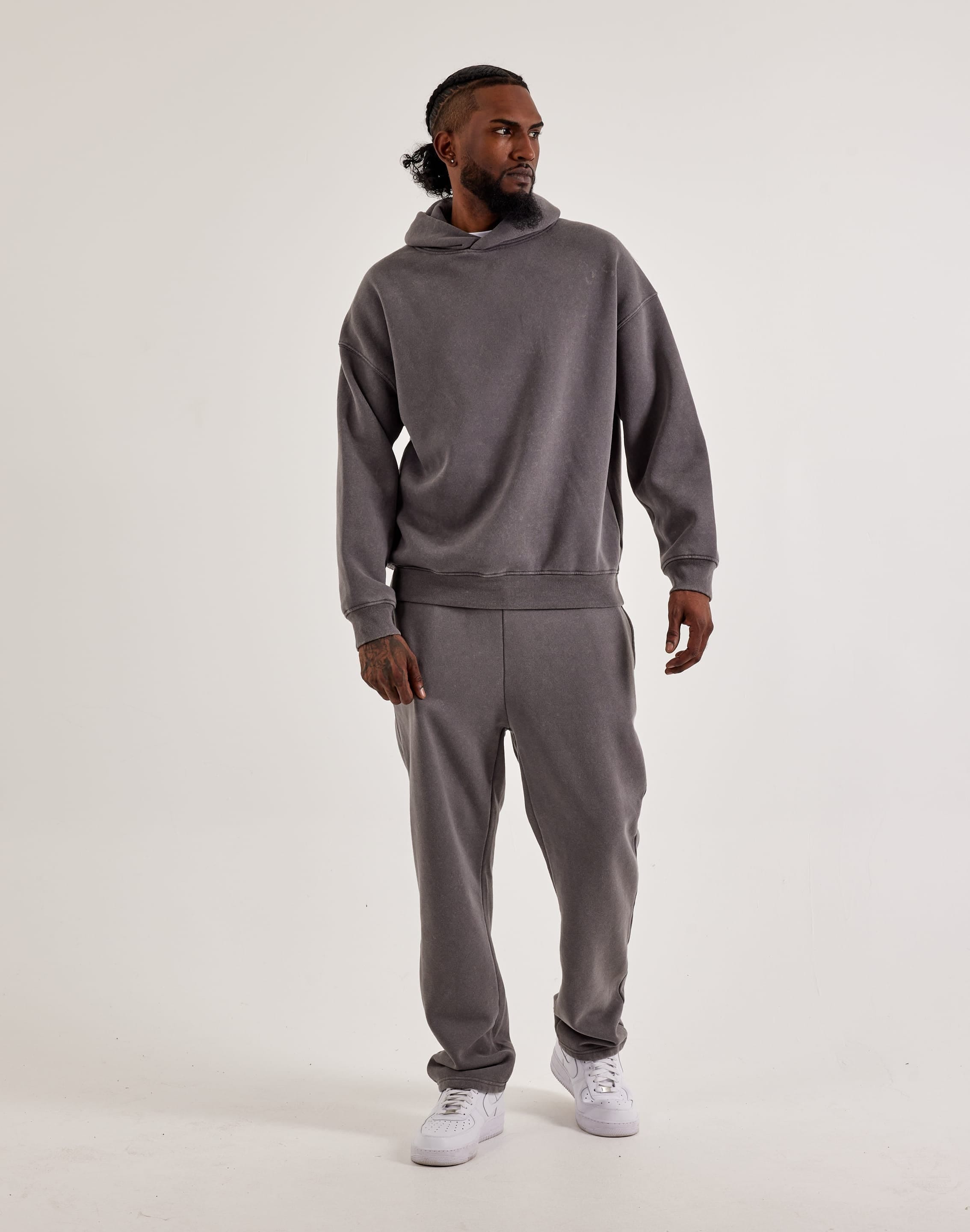 DH Essentials Acid Washed Hoodie