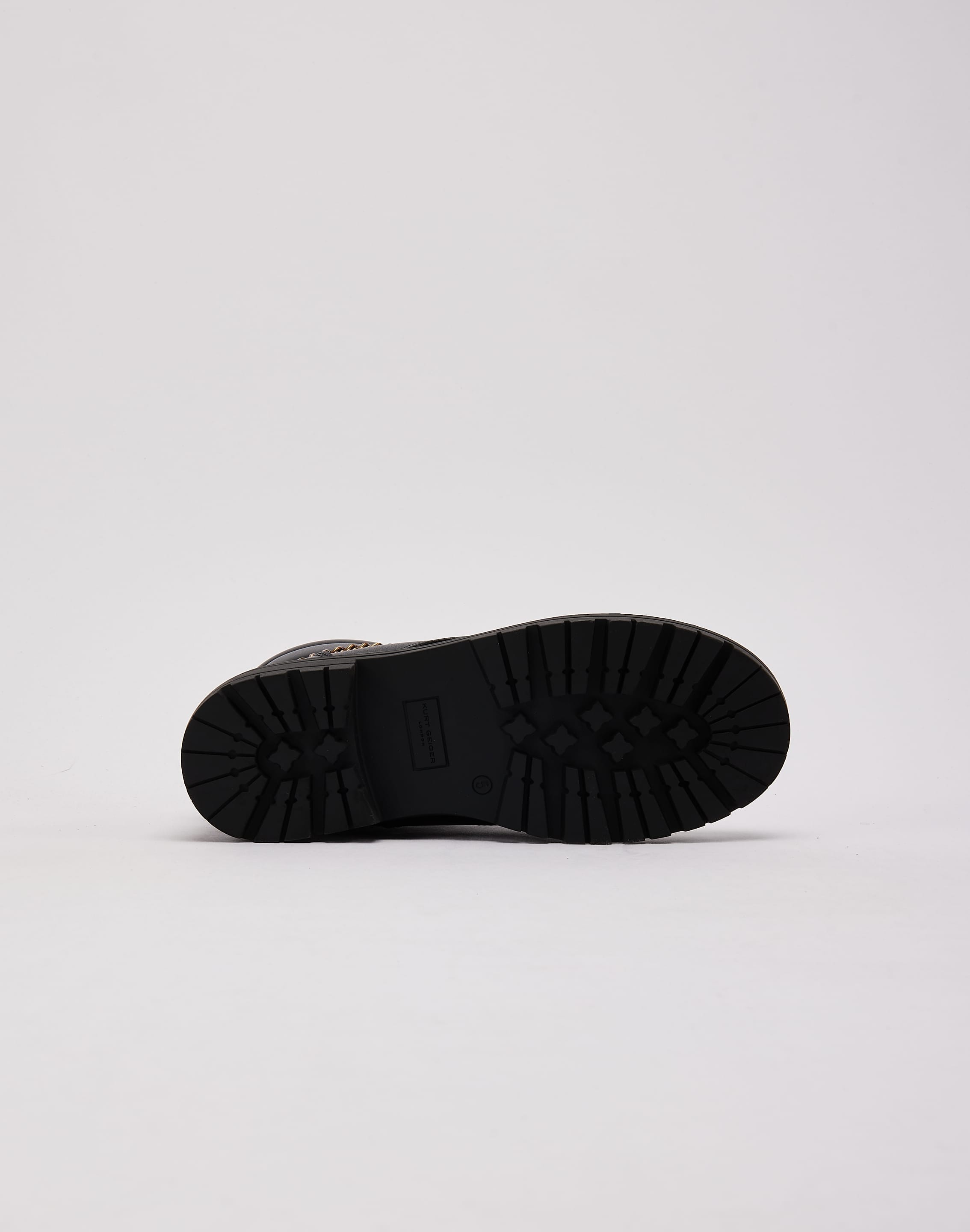 Kurt Geiger Chain Combat Boot Grade - School