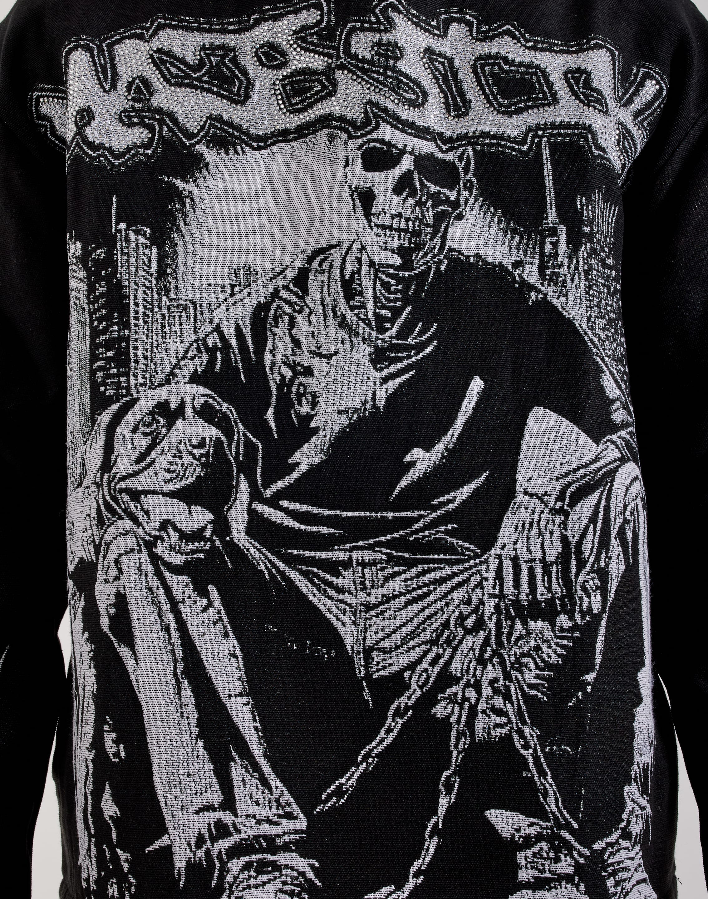 Majestik Skull Tapestry Hoodie