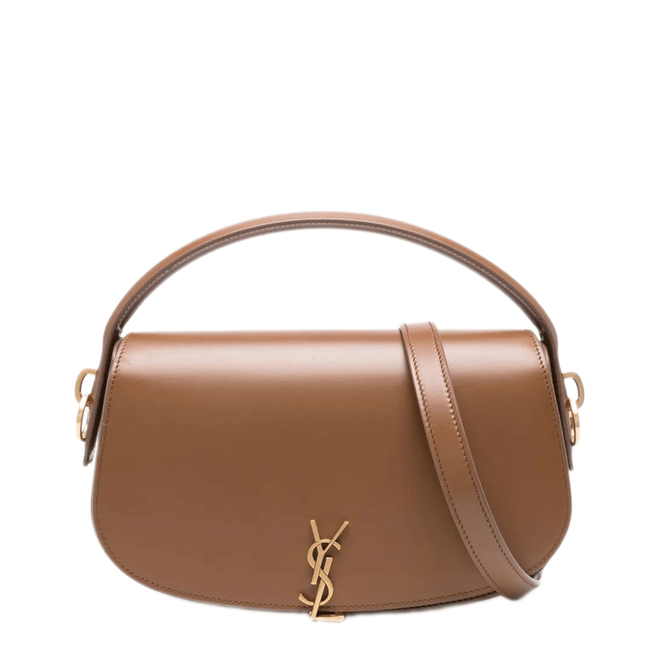 Saint Laurent Paris Voltaire Calfskin Shoulder Bag - Fox
