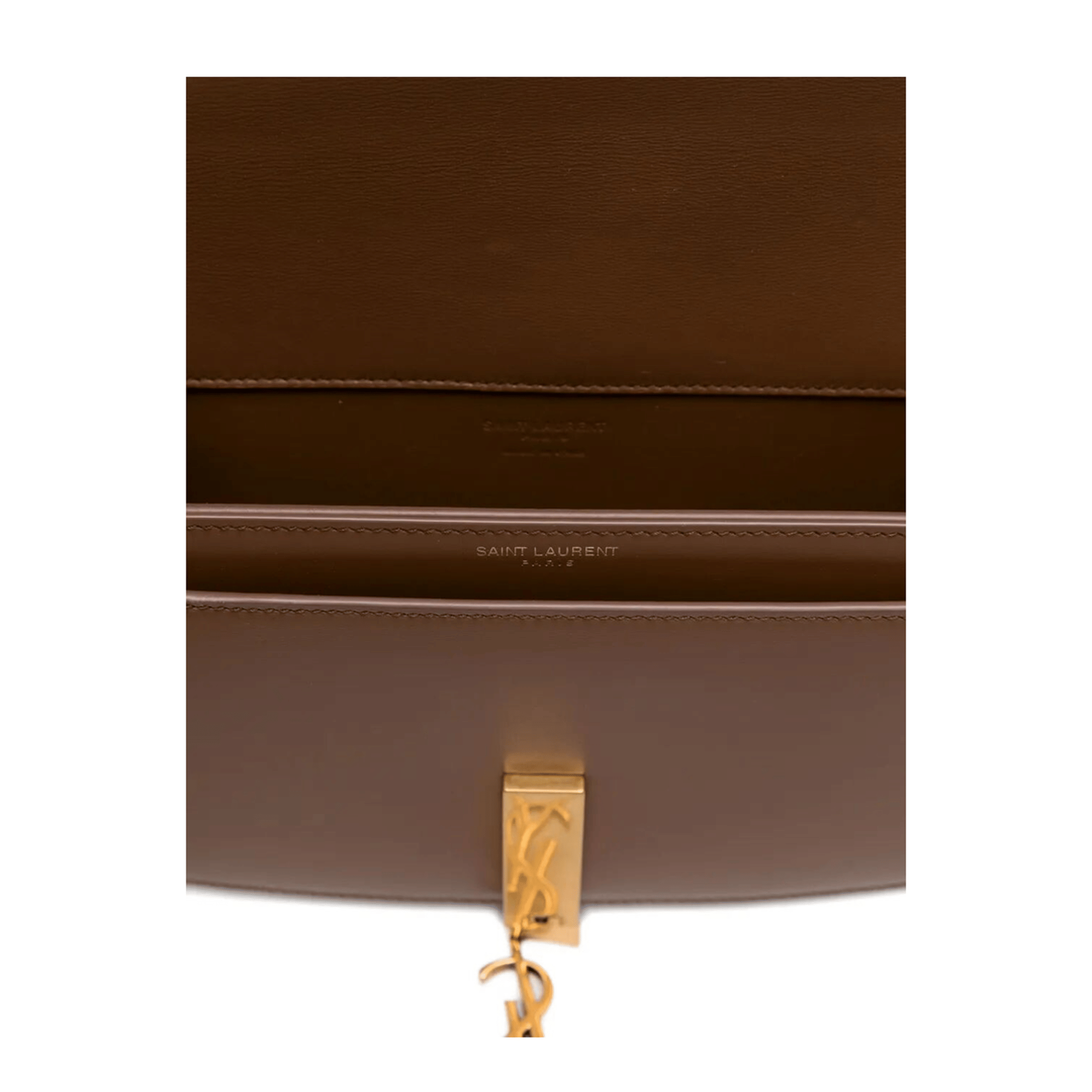 Saint Laurent Paris Voltaire Calfskin Shoulder Bag - Fox
