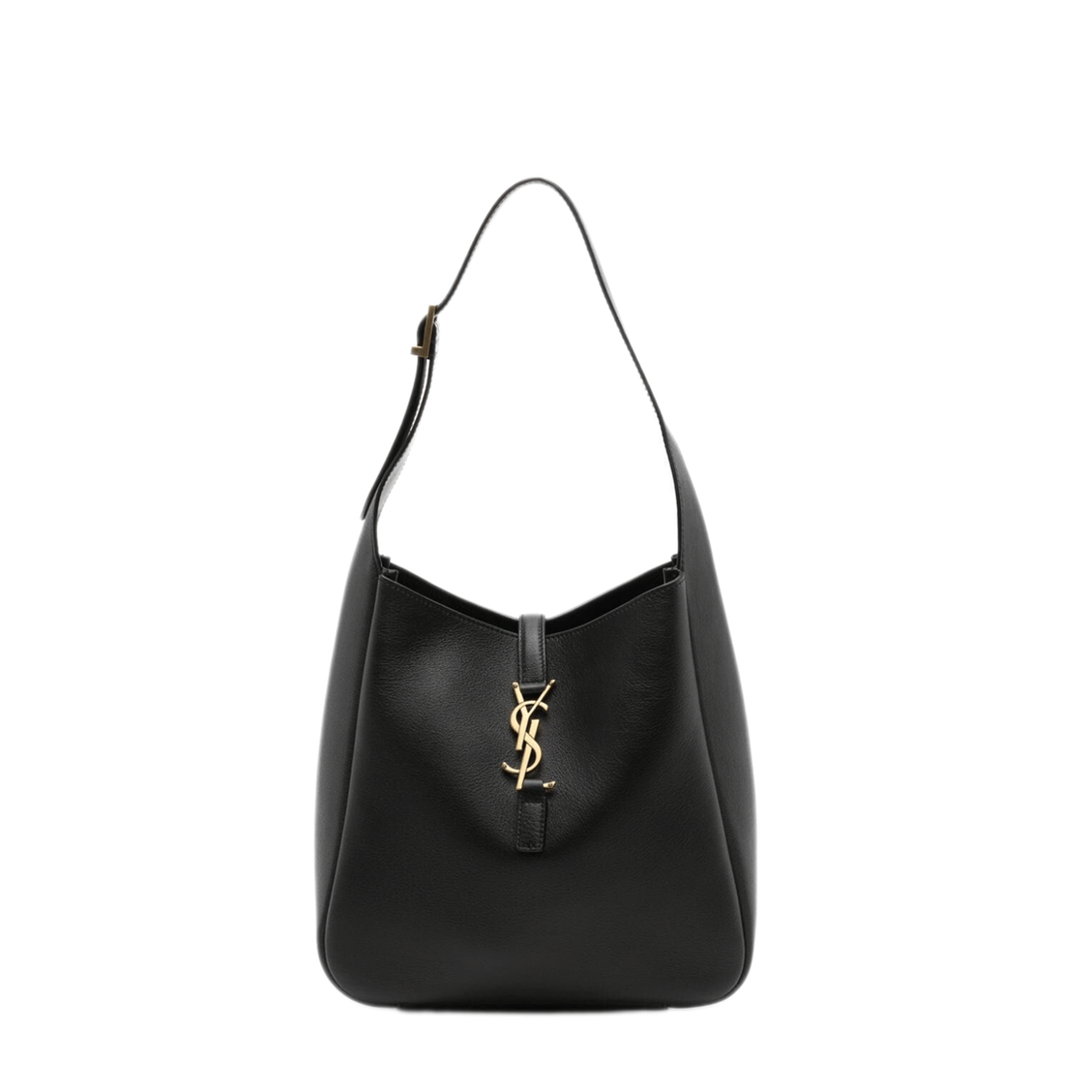 Saint Laurent Paris Le 5 à 7 Small Calfskin Shoulder Bag - Black