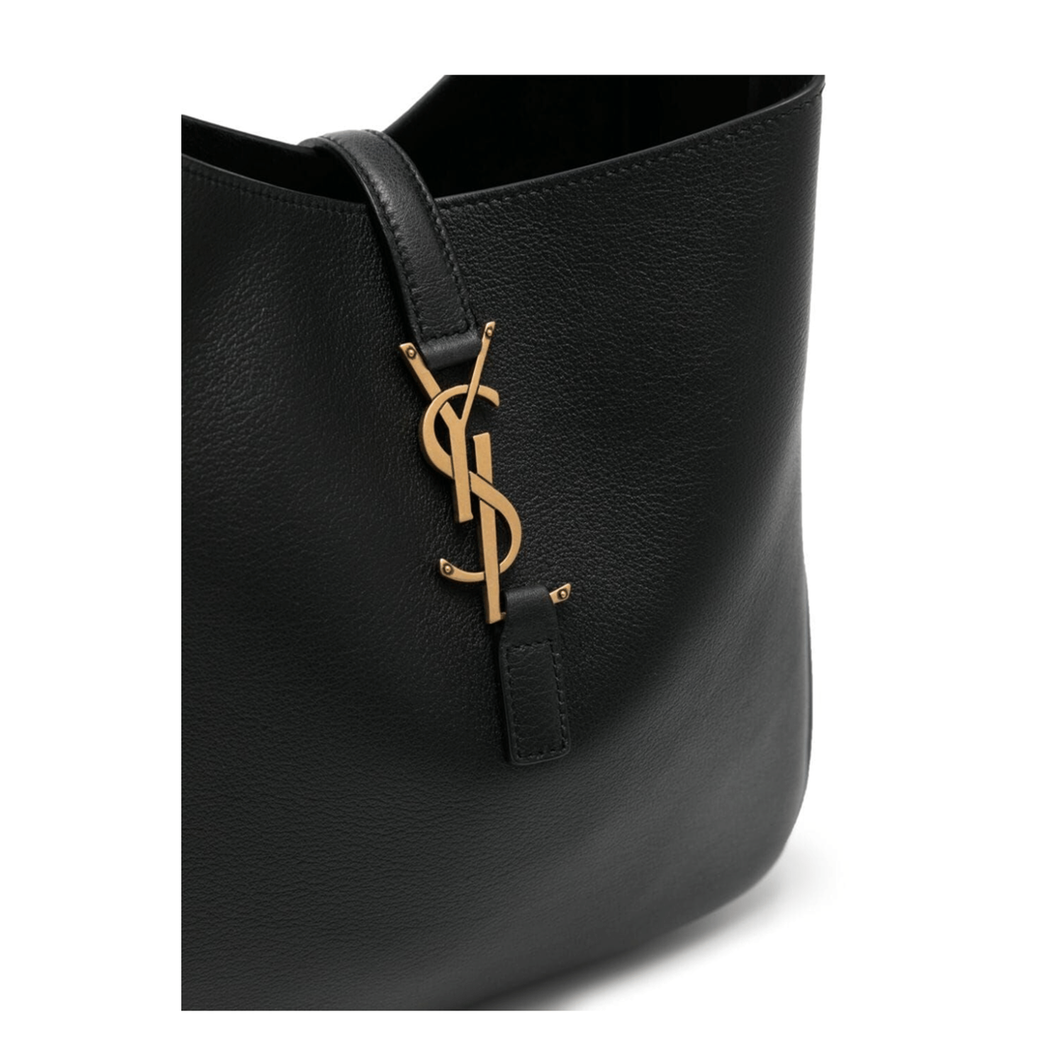 Saint Laurent Paris Le 5 à 7 Small Calfskin Shoulder Bag - Black