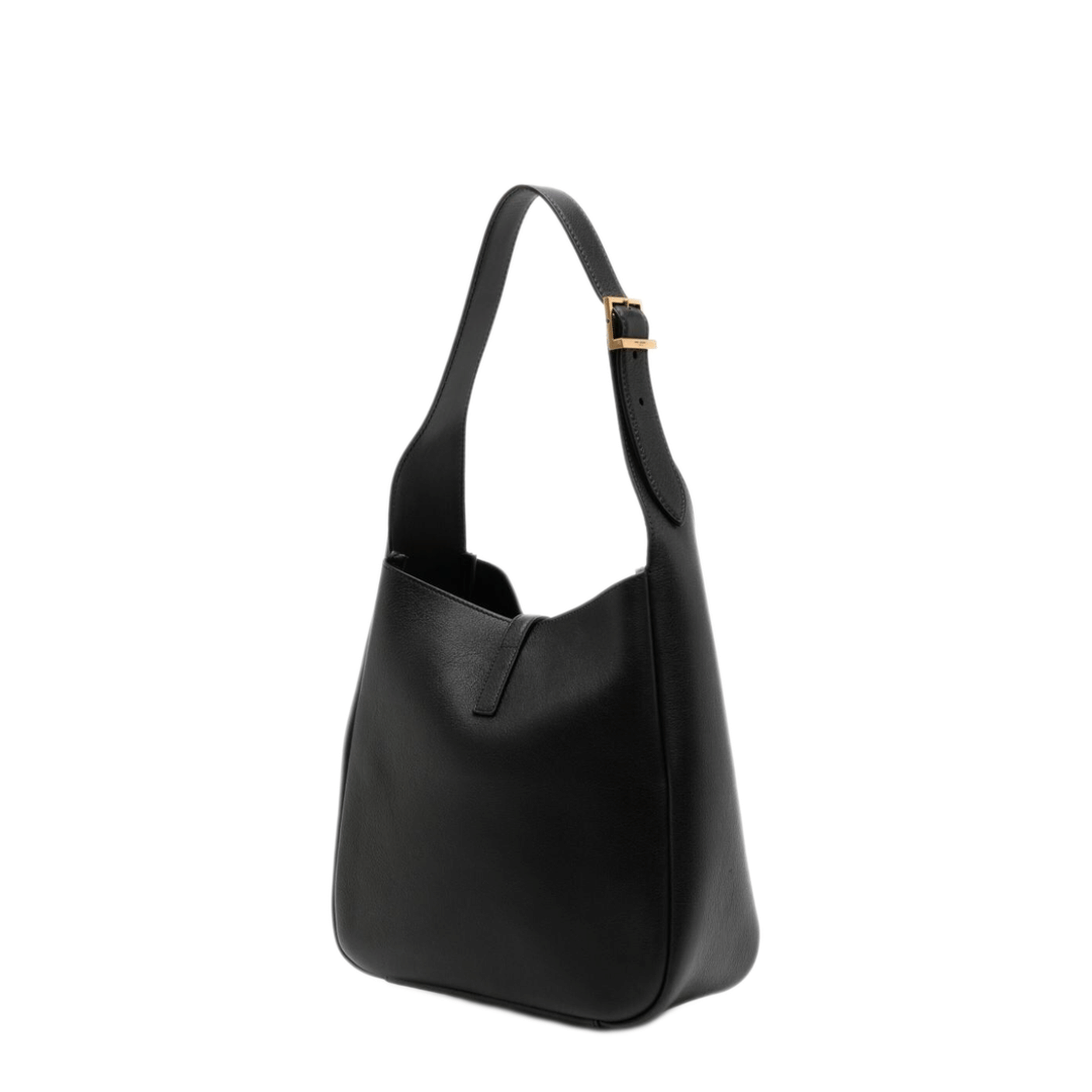 Saint Laurent Paris Le 5 à 7 Small Calfskin Shoulder Bag - Black