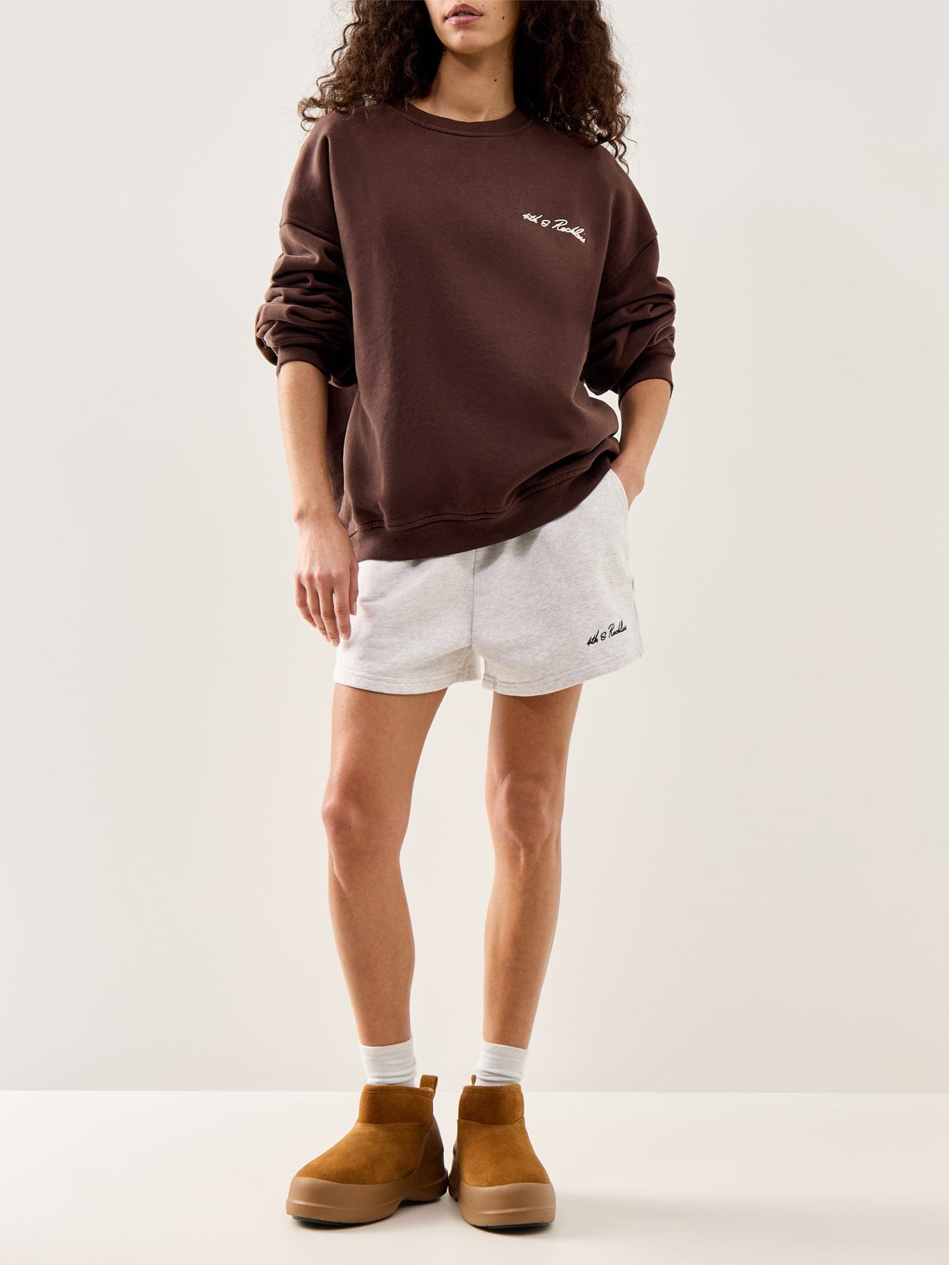 4th & Reckless Fillipa Sweat Brown