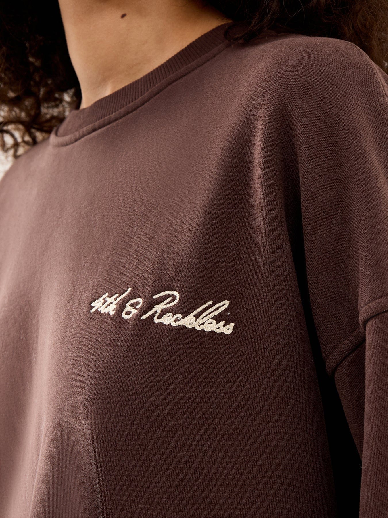 4th & Reckless Fillipa Sweat Brown