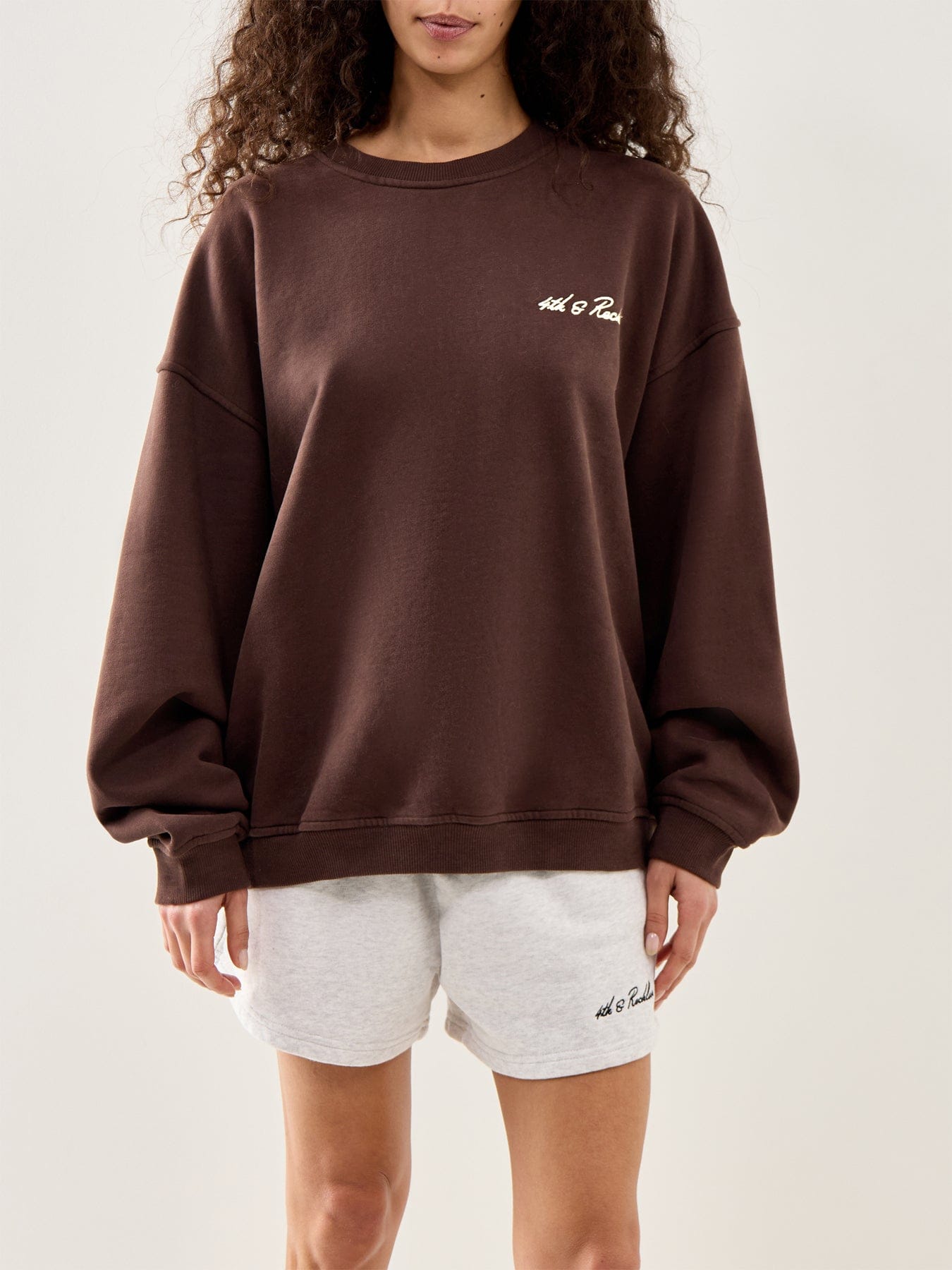 4th & Reckless Fillipa Sweat Brown