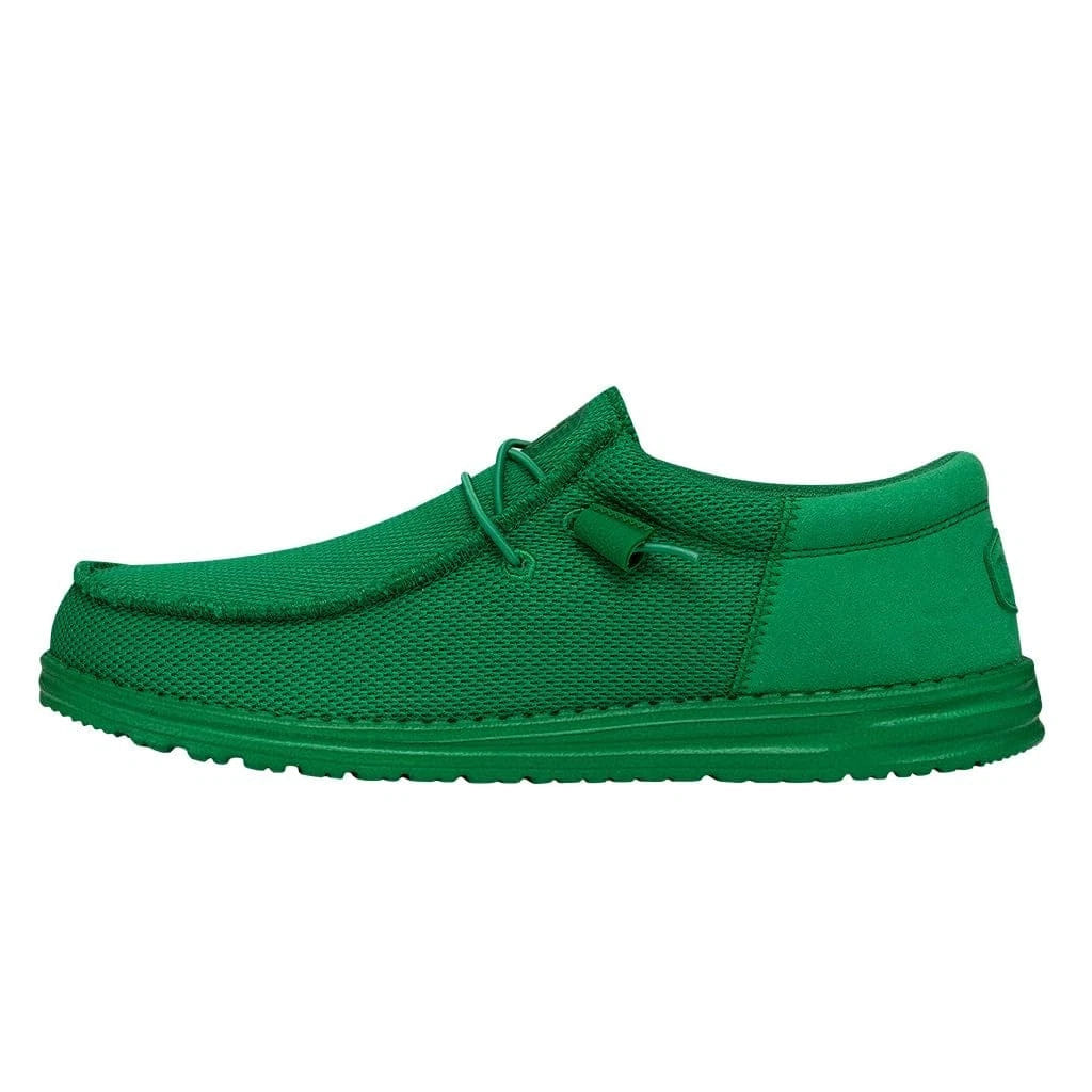 Hey Dude Wally Funk Mono 40011 - 310 Men'sGreen Moc Toe Slip - On Shoes LIQ1009