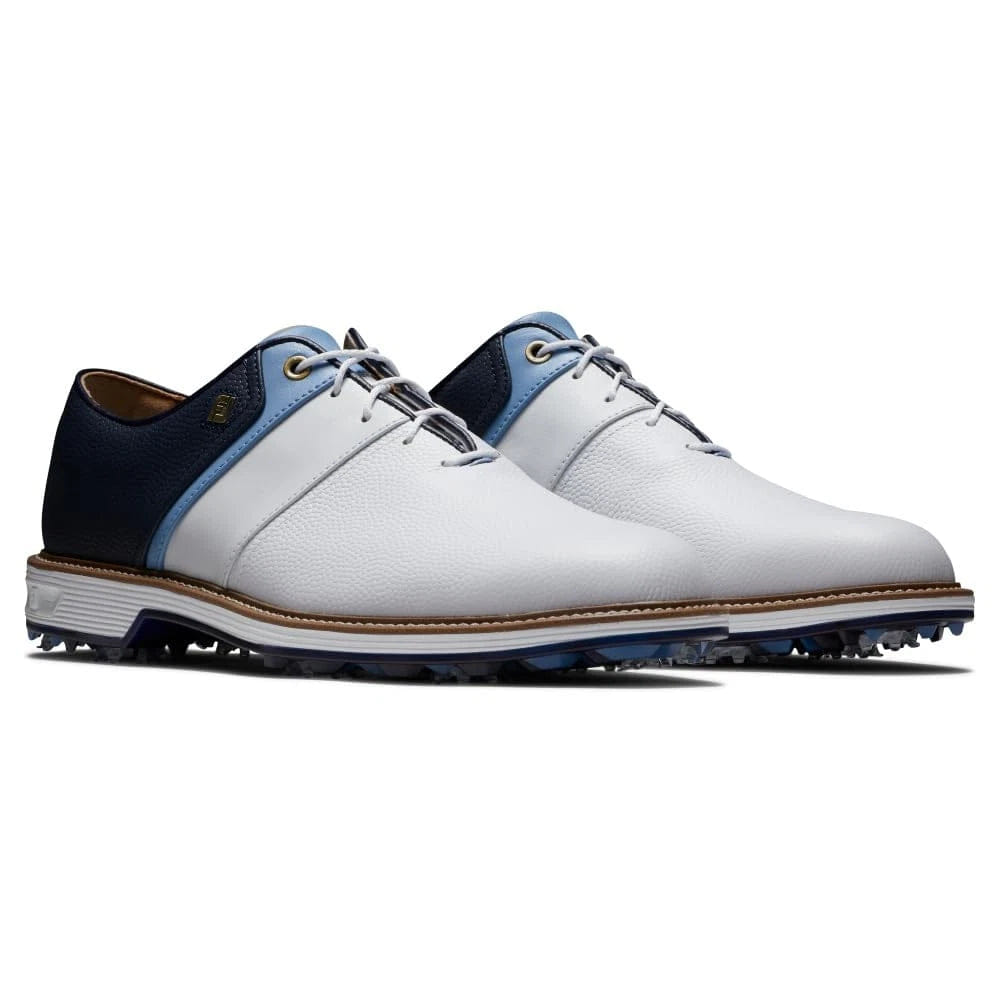 WHITE* FootJoy Premiere Series 54398 Sneakers Men's White Leather Golf Shoes LIQ1103