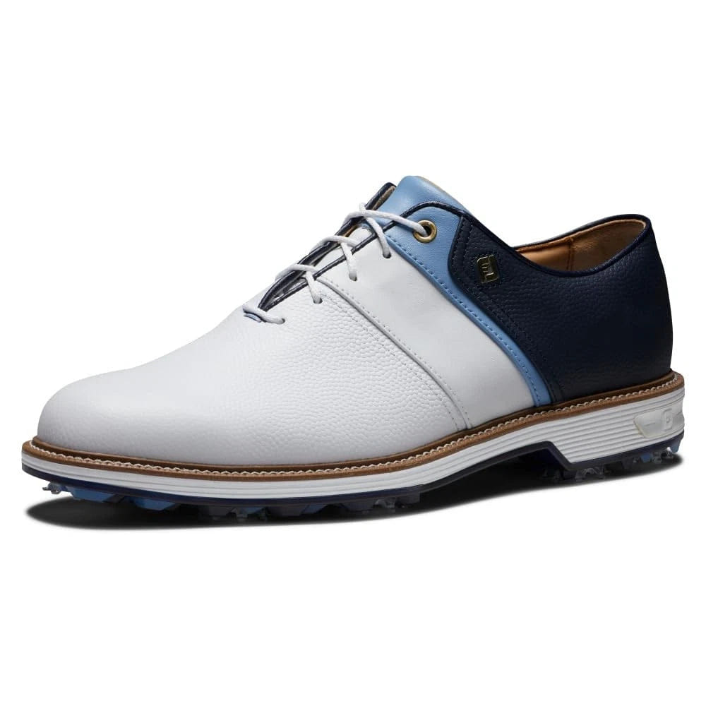 WHITE* FootJoy Premiere Series 54398 Sneakers Men's White Leather Golf Shoes LIQ1103