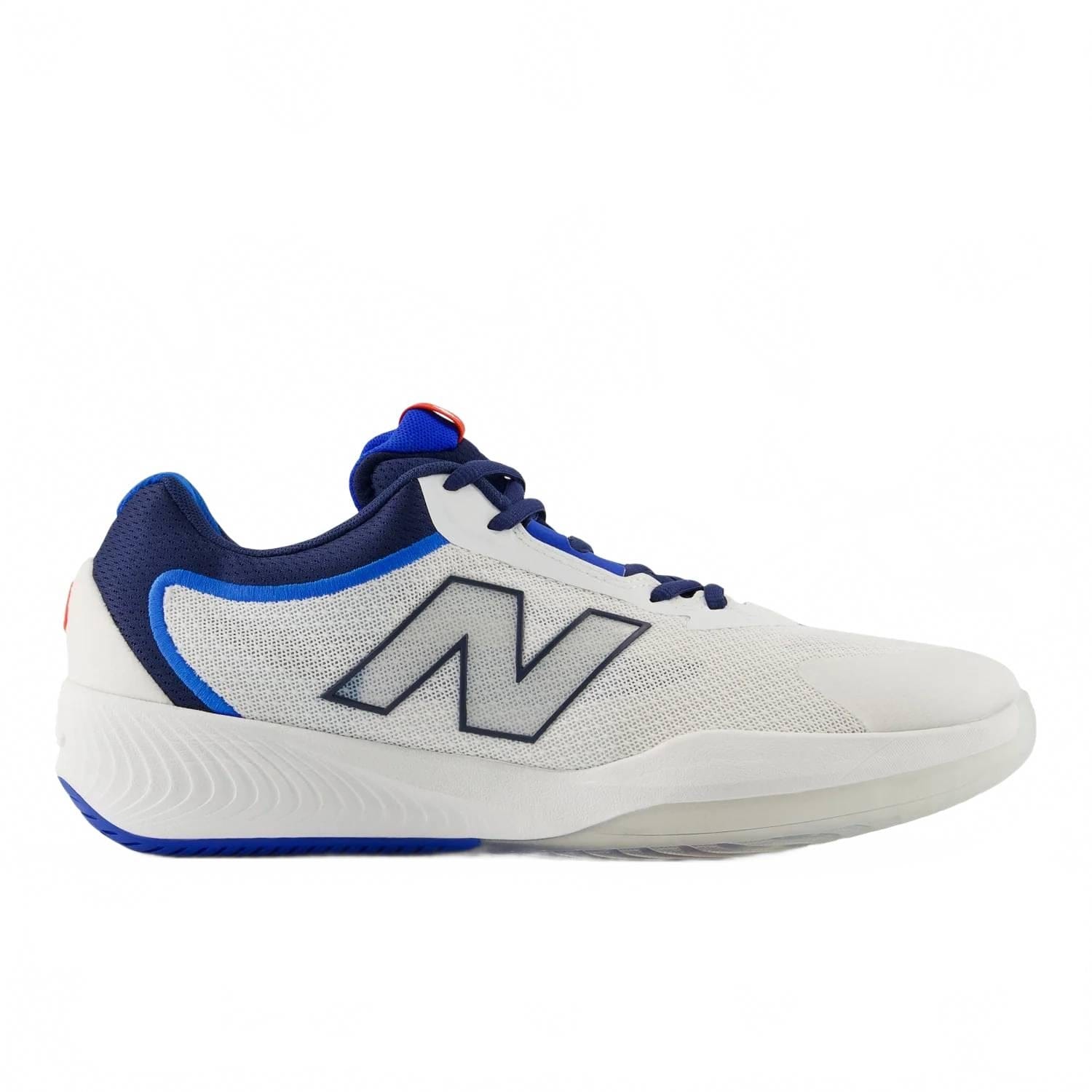 WHITE* Women's Fuelcell 996V6 Pickeball Shoes In White And Blue