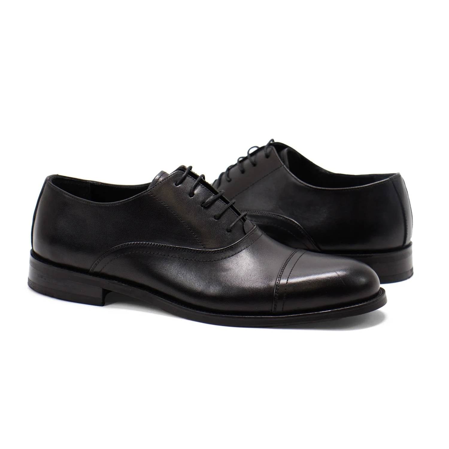 CINQUE Men's Cinque Leather Oxford Shoes In Black