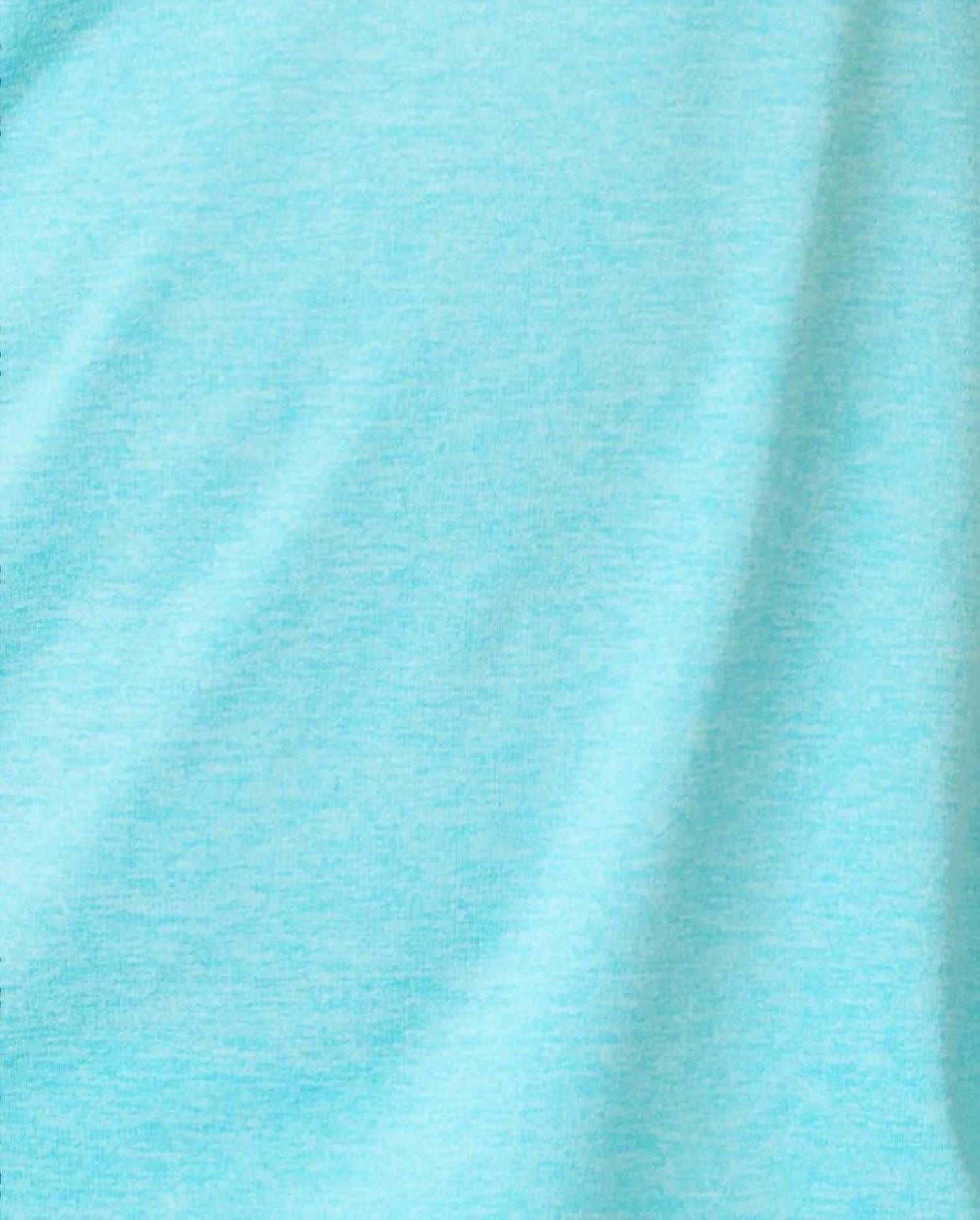 Polo Dune Upf 50+ Sleeveless Polo In Heathered Capri Blue