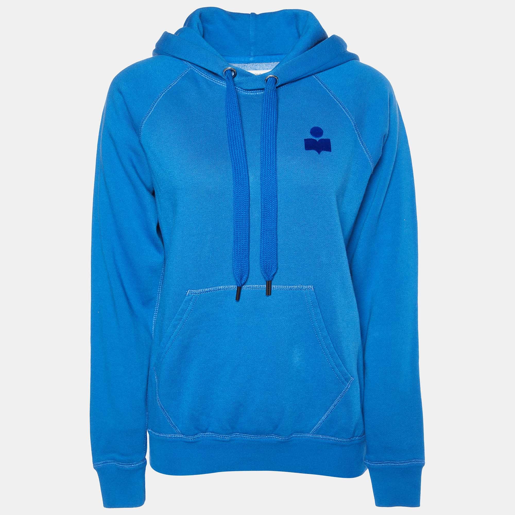 Etoile Blue Knit Hoodie