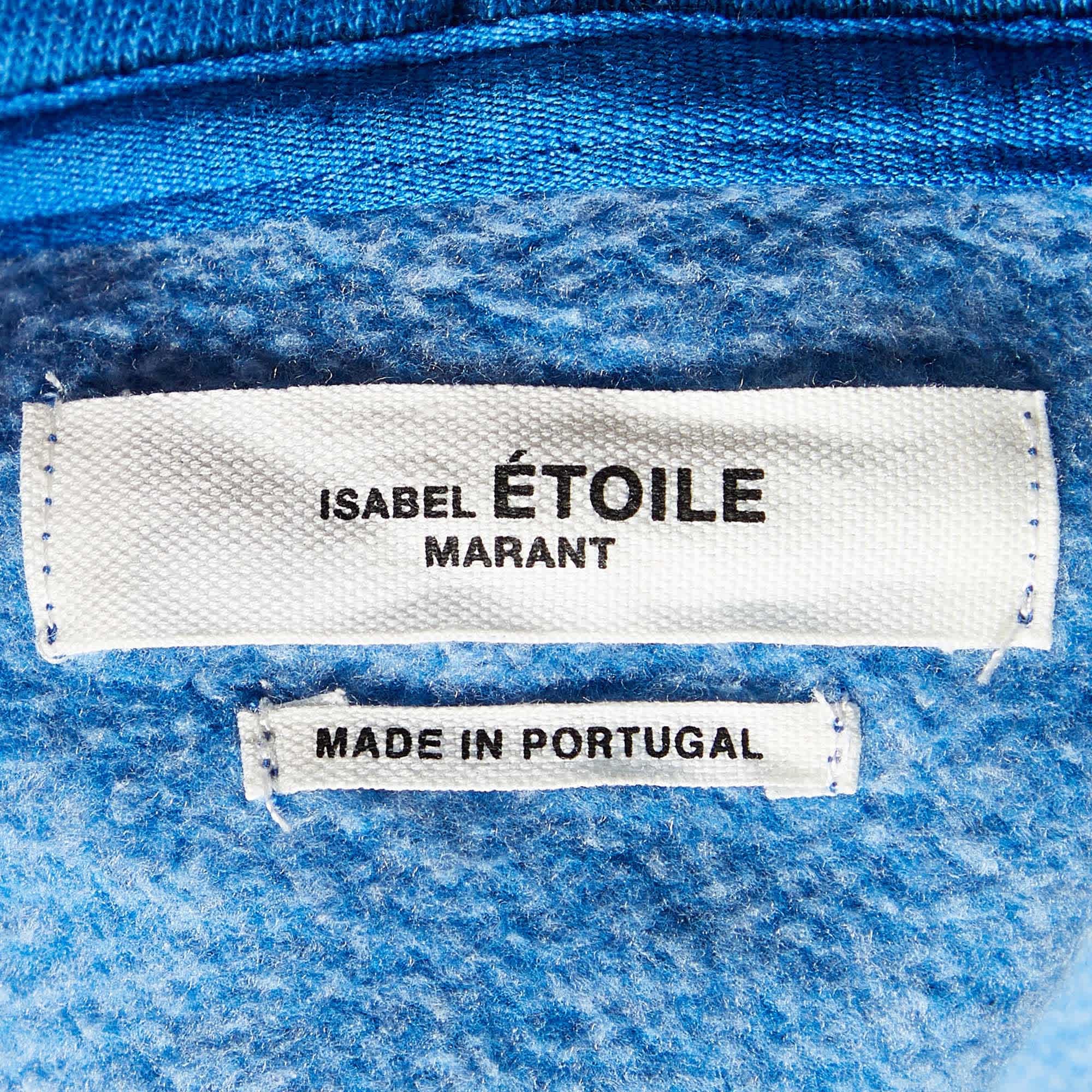 Etoile Blue Knit Hoodie