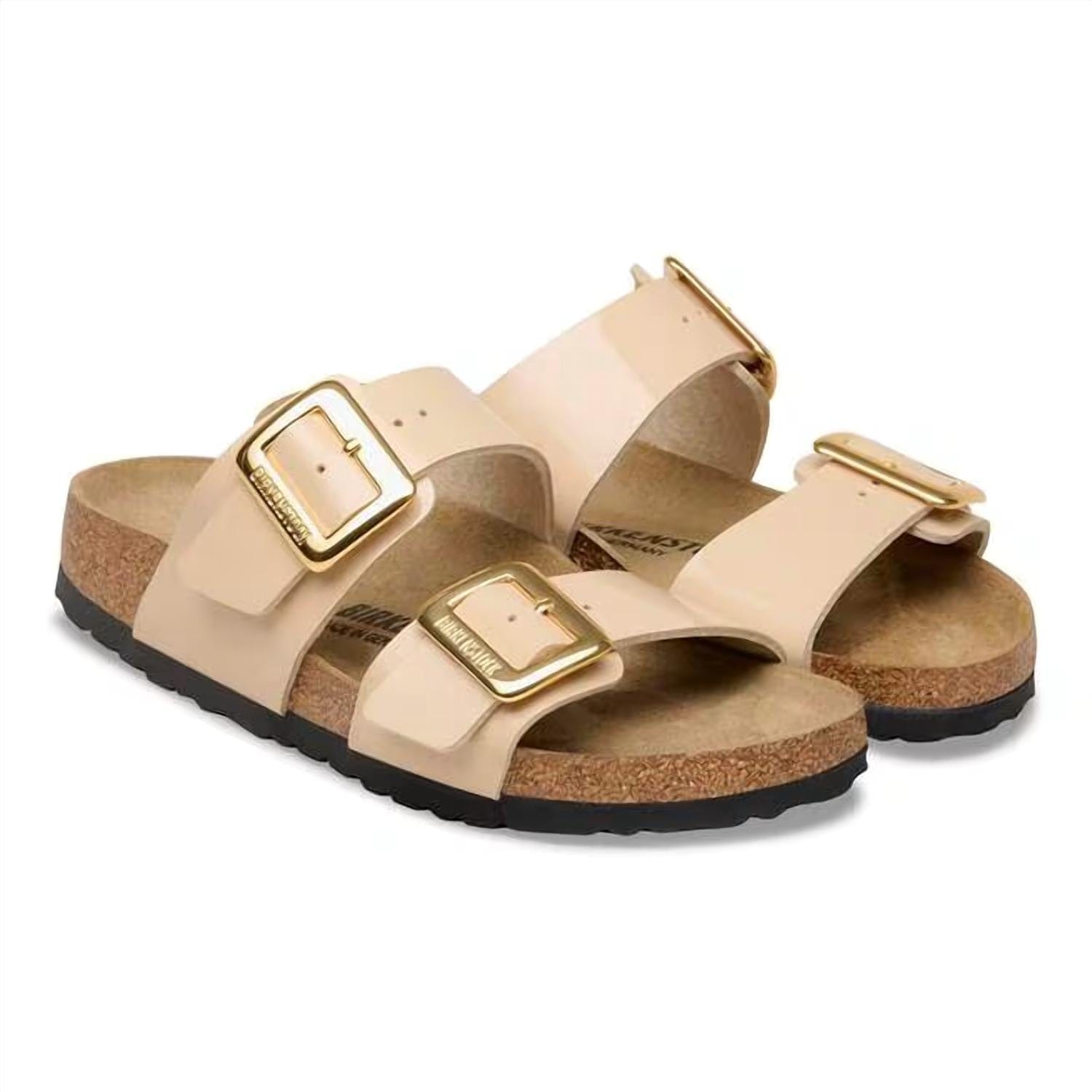 Luxe Women's Sydney Luxe Sandals In Sand Patent