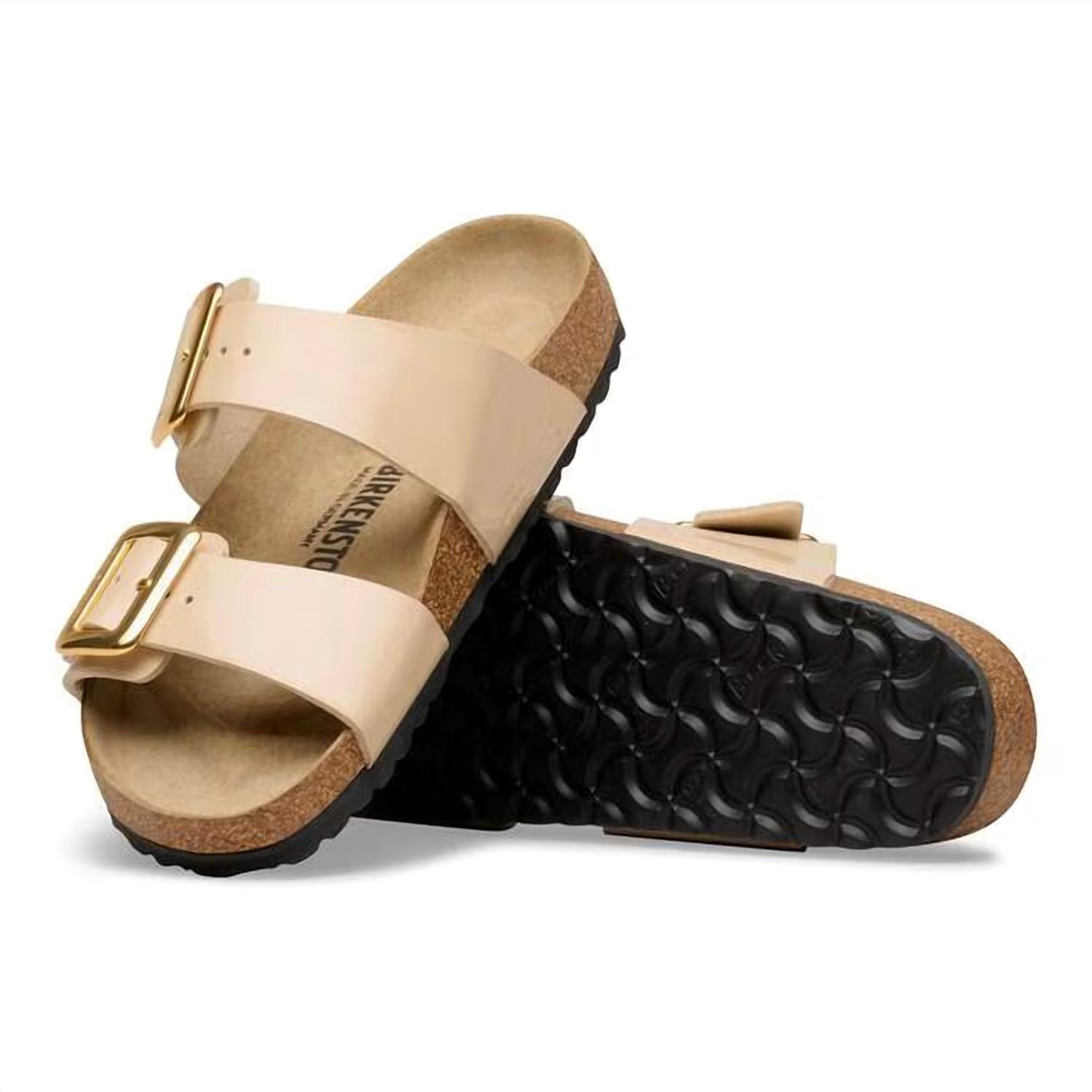 Luxe Women's Sydney Luxe Sandals In Sand Patent