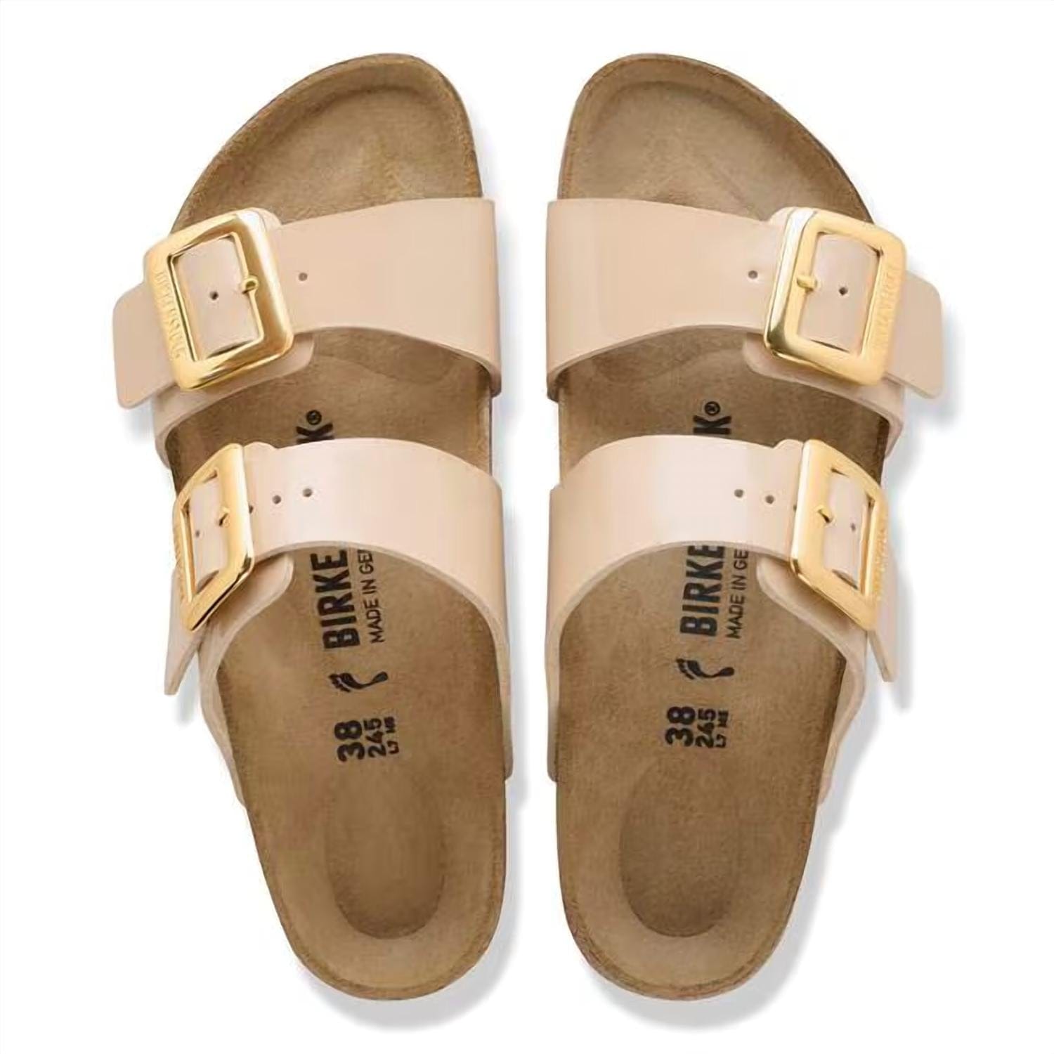 Luxe Women's Sydney Luxe Sandals In Sand Patent