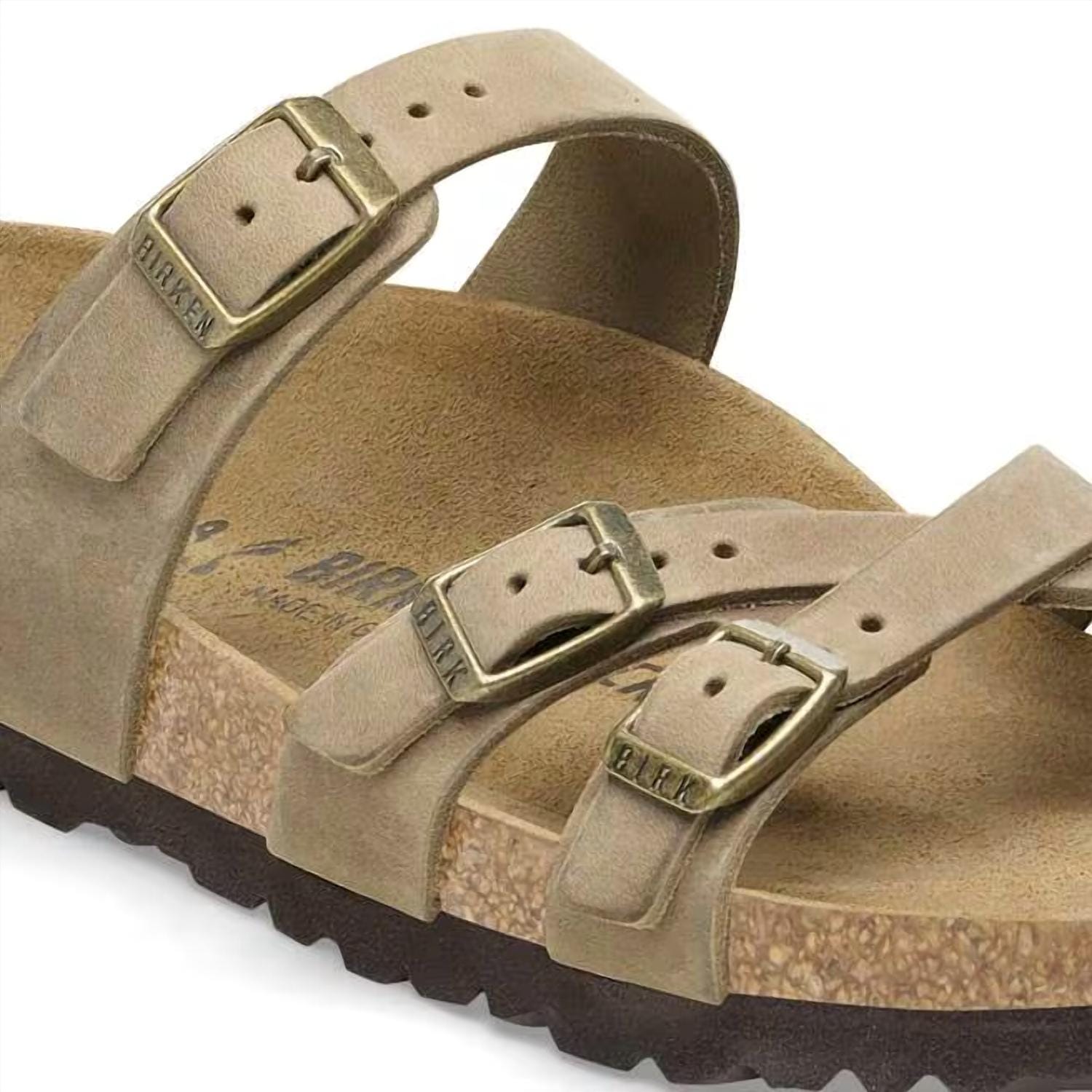 FRANCA Women's Franca Oiled Sandal In Tabacco