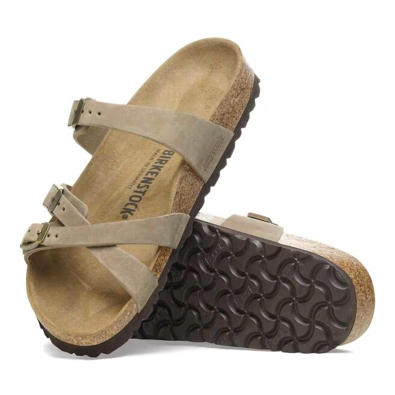 FRANCA Women's Franca Oiled Sandal In Tabacco