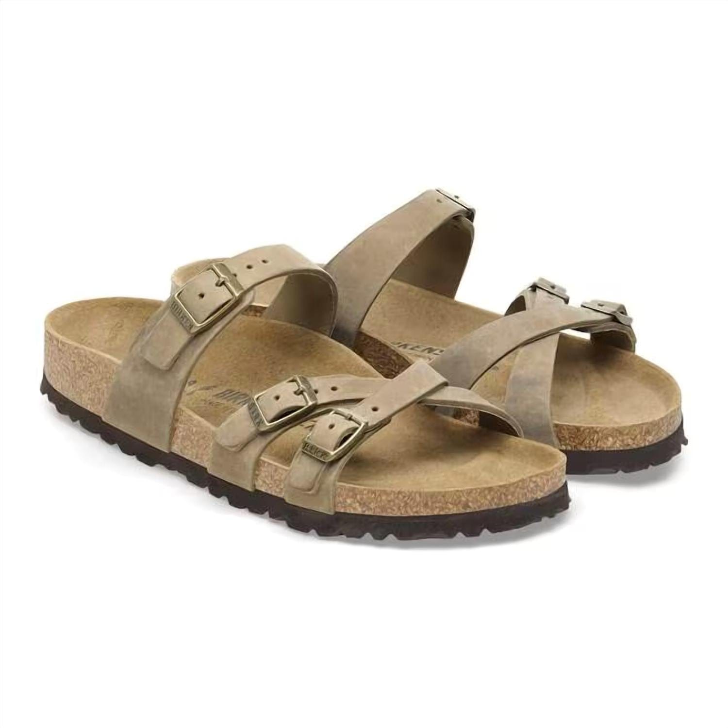 FRANCA Women's Franca Oiled Sandal In Tabacco
