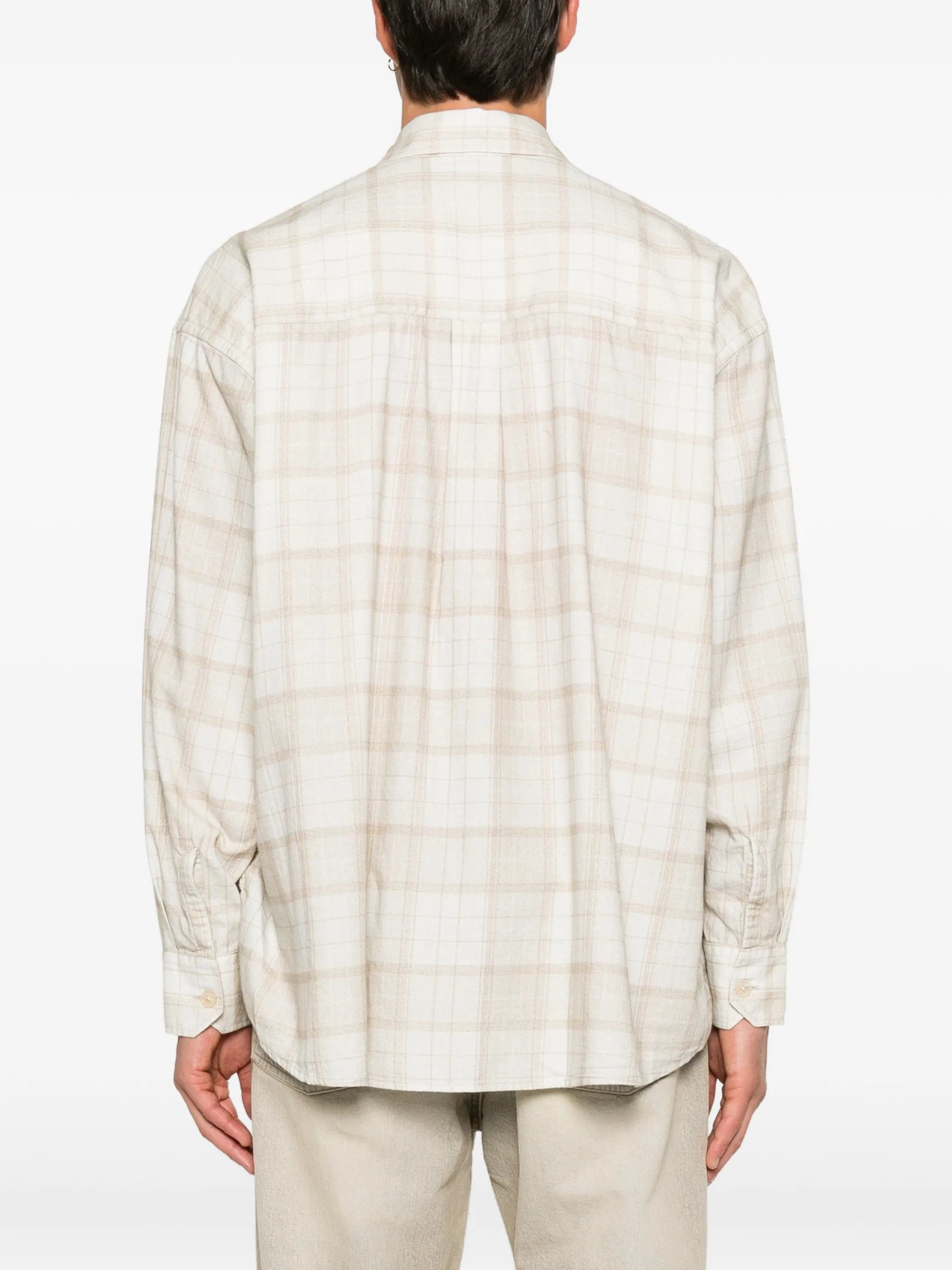 OUR Legacy Borrowed check - print shirt