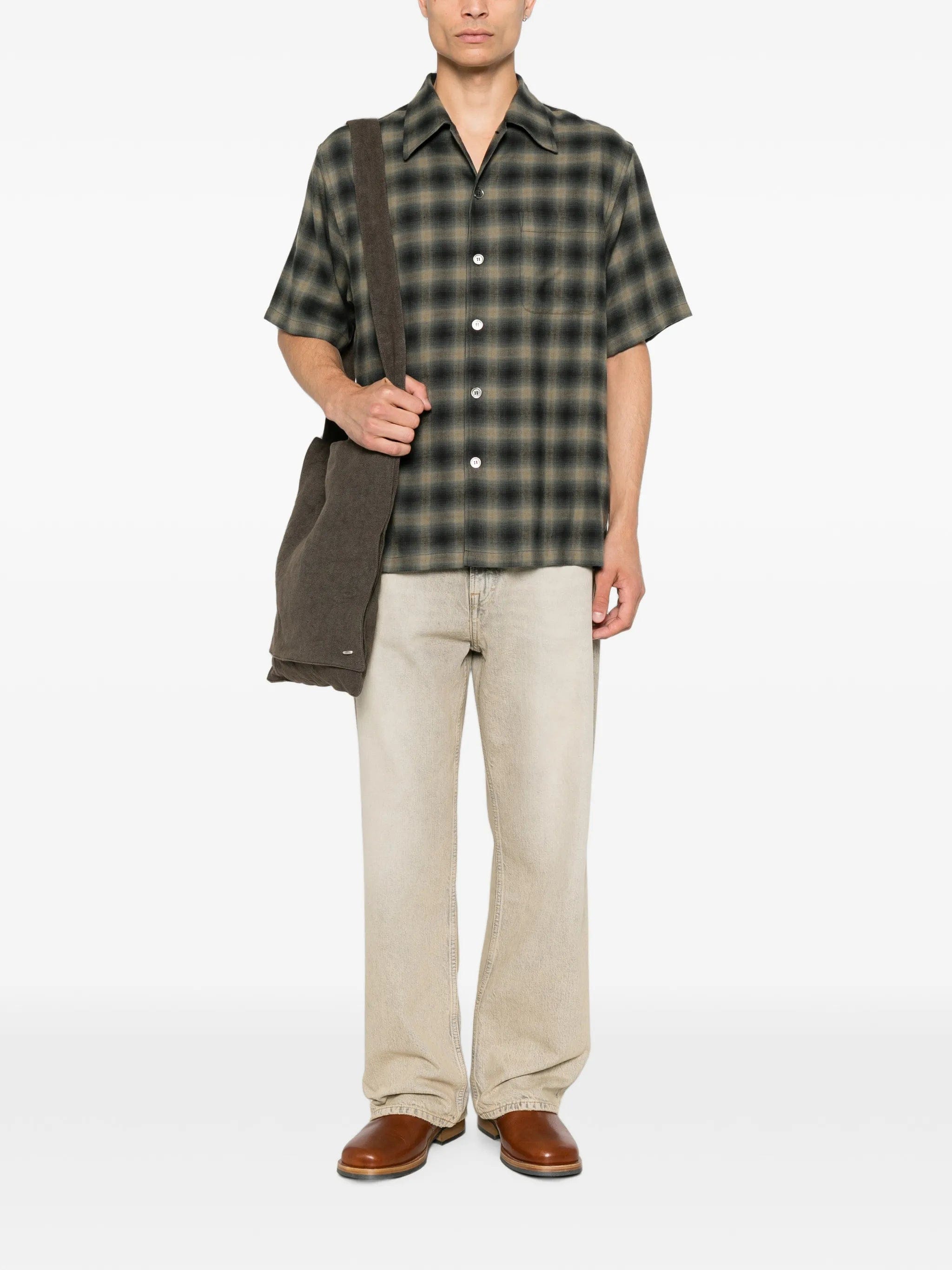 OUR Legacy check - pattern shirt