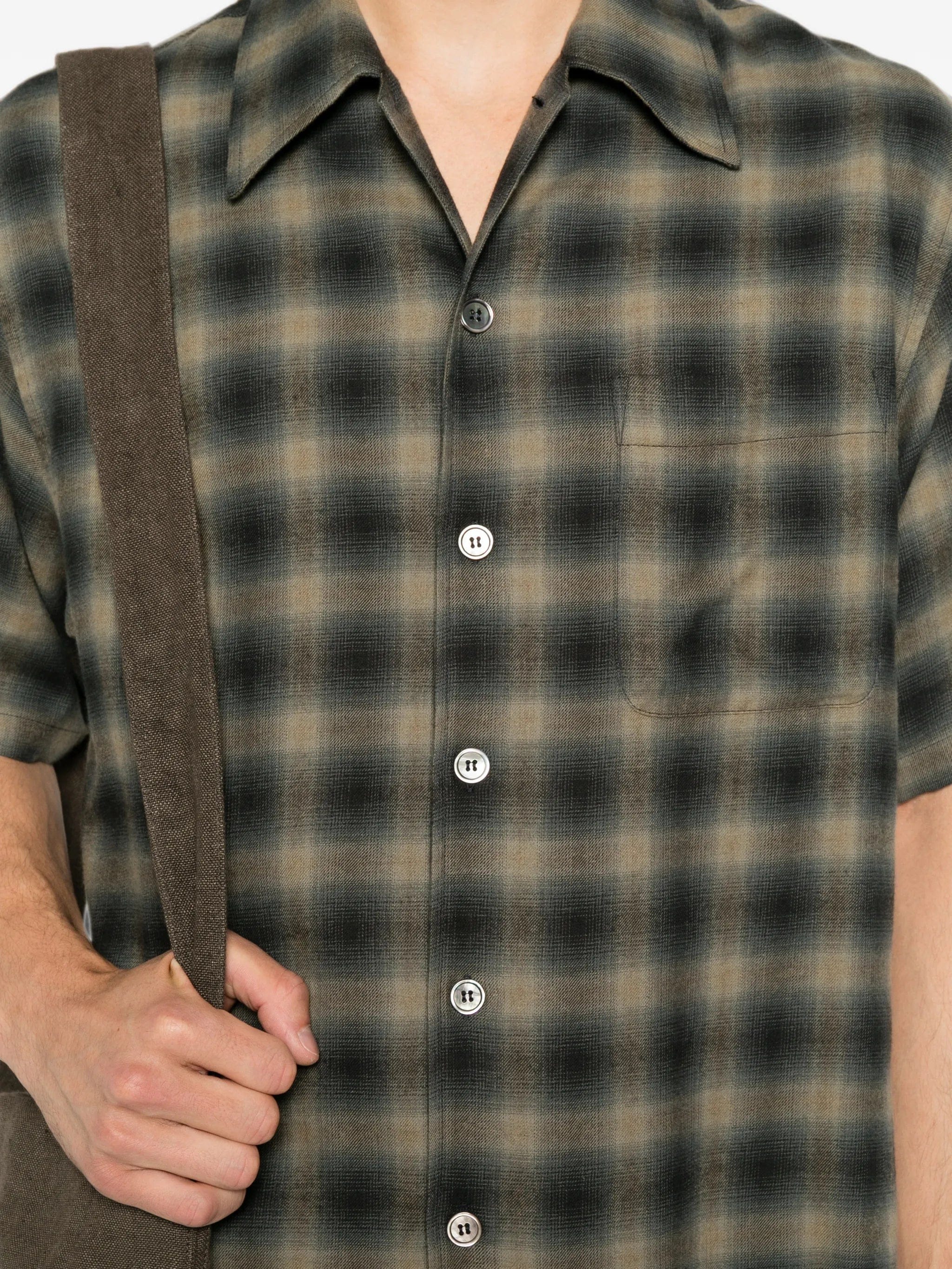 OUR Legacy check - pattern shirt