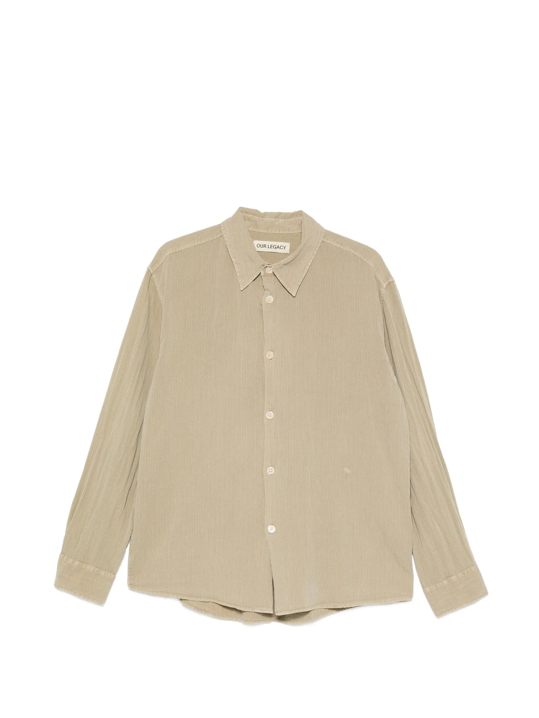 OUR Legacy Beyond crinkled - finish shirt
