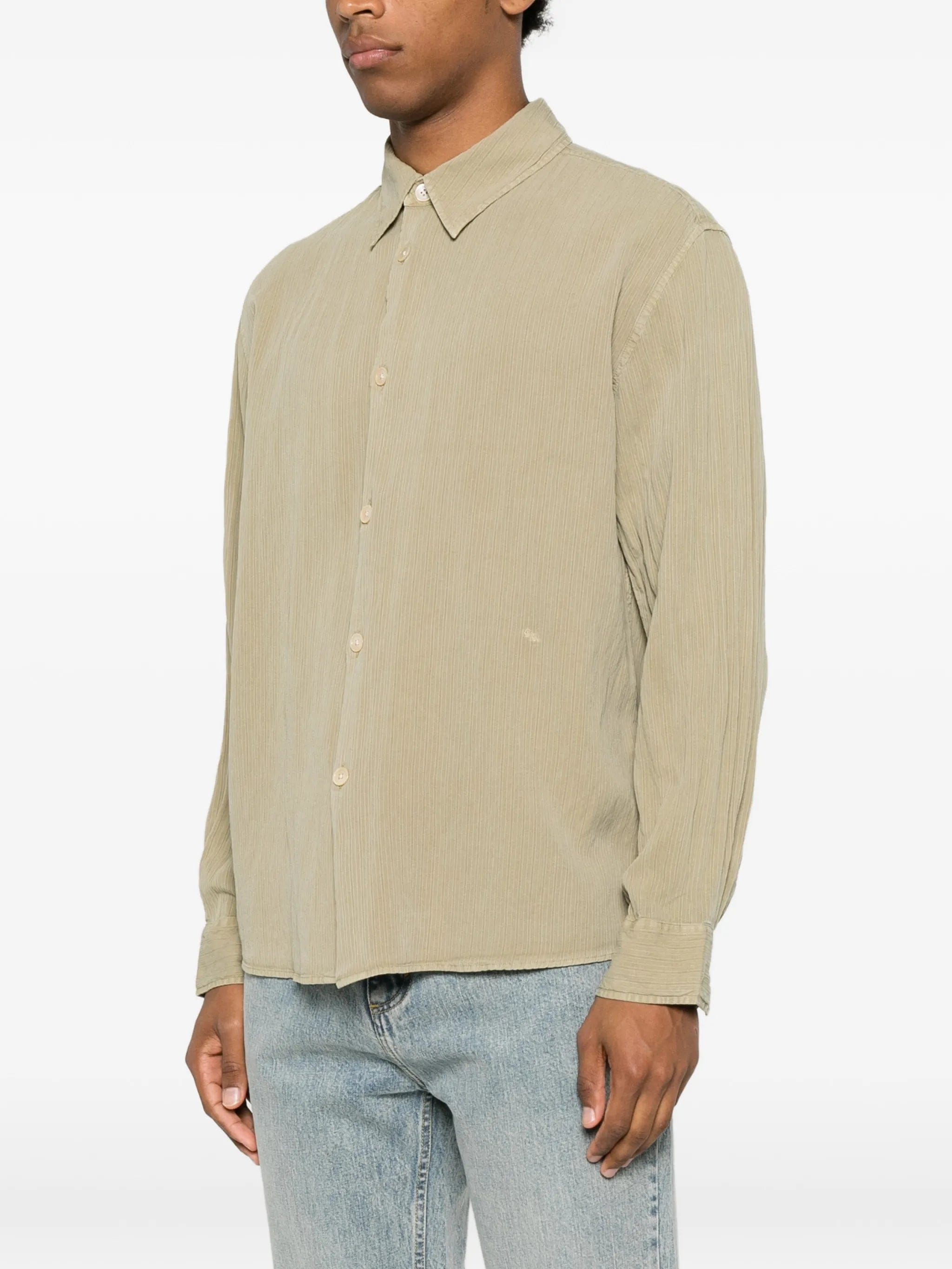 OUR Legacy Beyond crinkled - finish shirt