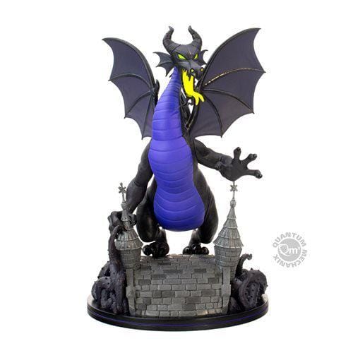 Quantum Mechanix Disney Villains Maleficent Dragon Q - Fig Max Elite